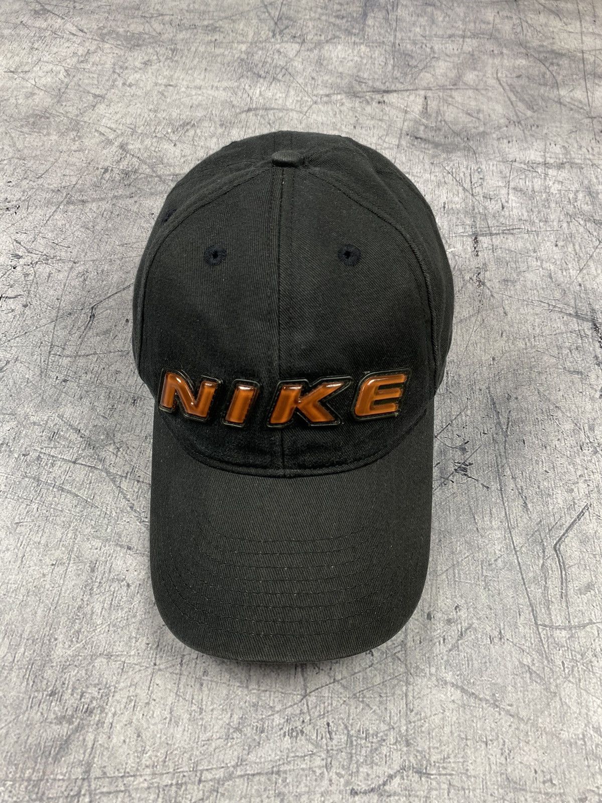Nike × Vintage Vintage Nike Drill Big Logo Cap Hats Size ONE SIZE - 3 Thumbnail