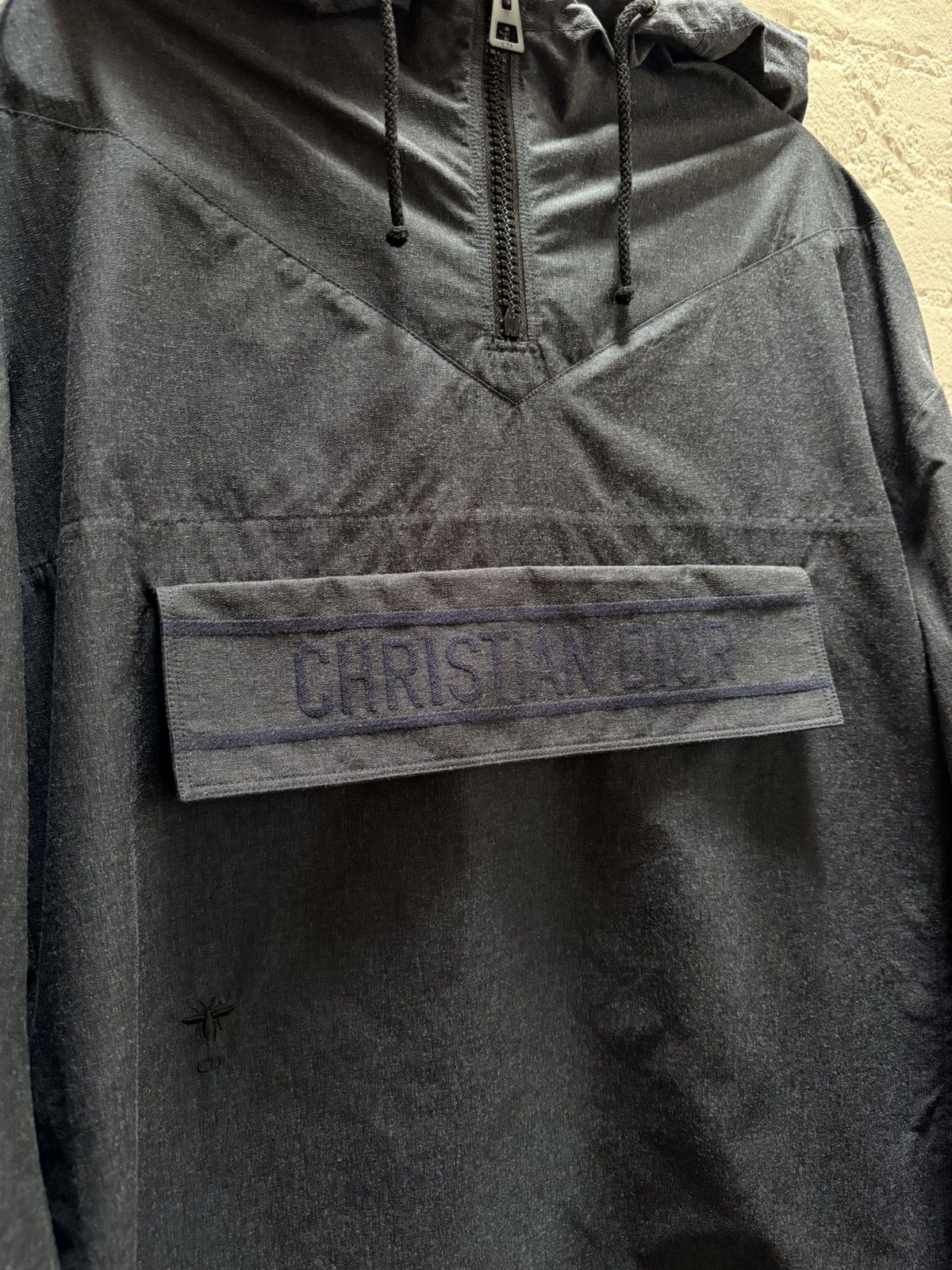Dior FW19 Indigo Denim Anorak Jacket Size S / US 4 / IT 40 - 2 Thumbnail