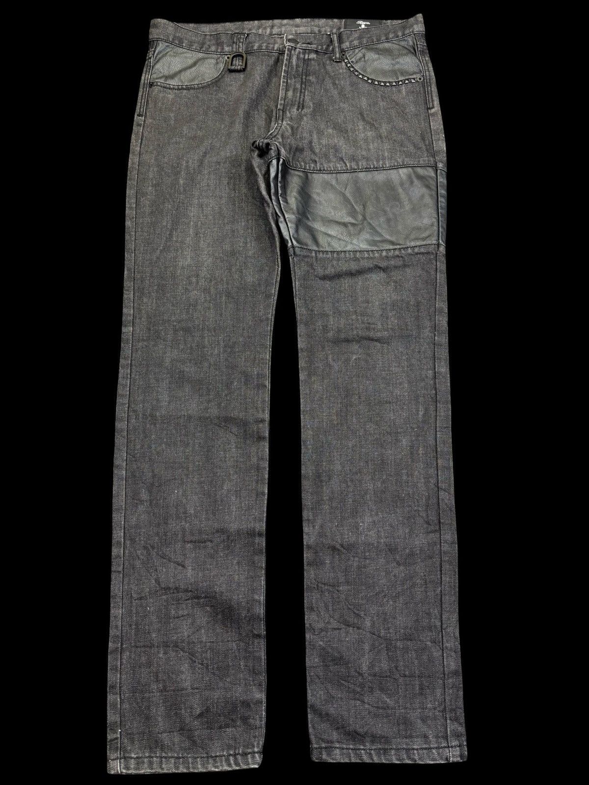 roen × semantic design crushed denim Y2K Roen RARE🔥Roen x