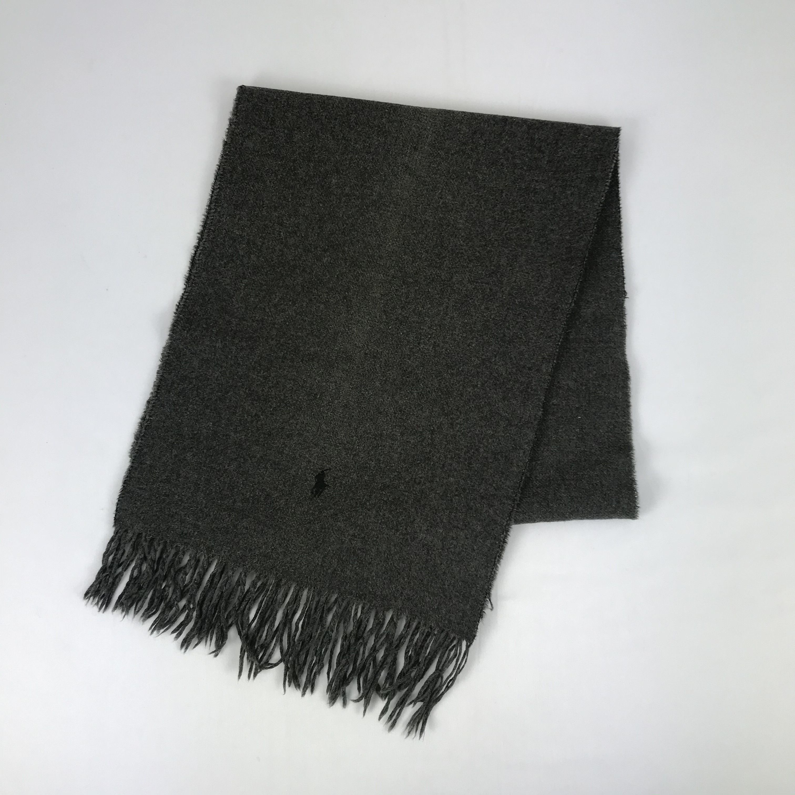 Polo Ralph Lauren Vintage Polo Ralph Lauren Scarf Fringe Wool Scarves . Size ONE SIZE - 3 Thumbnail