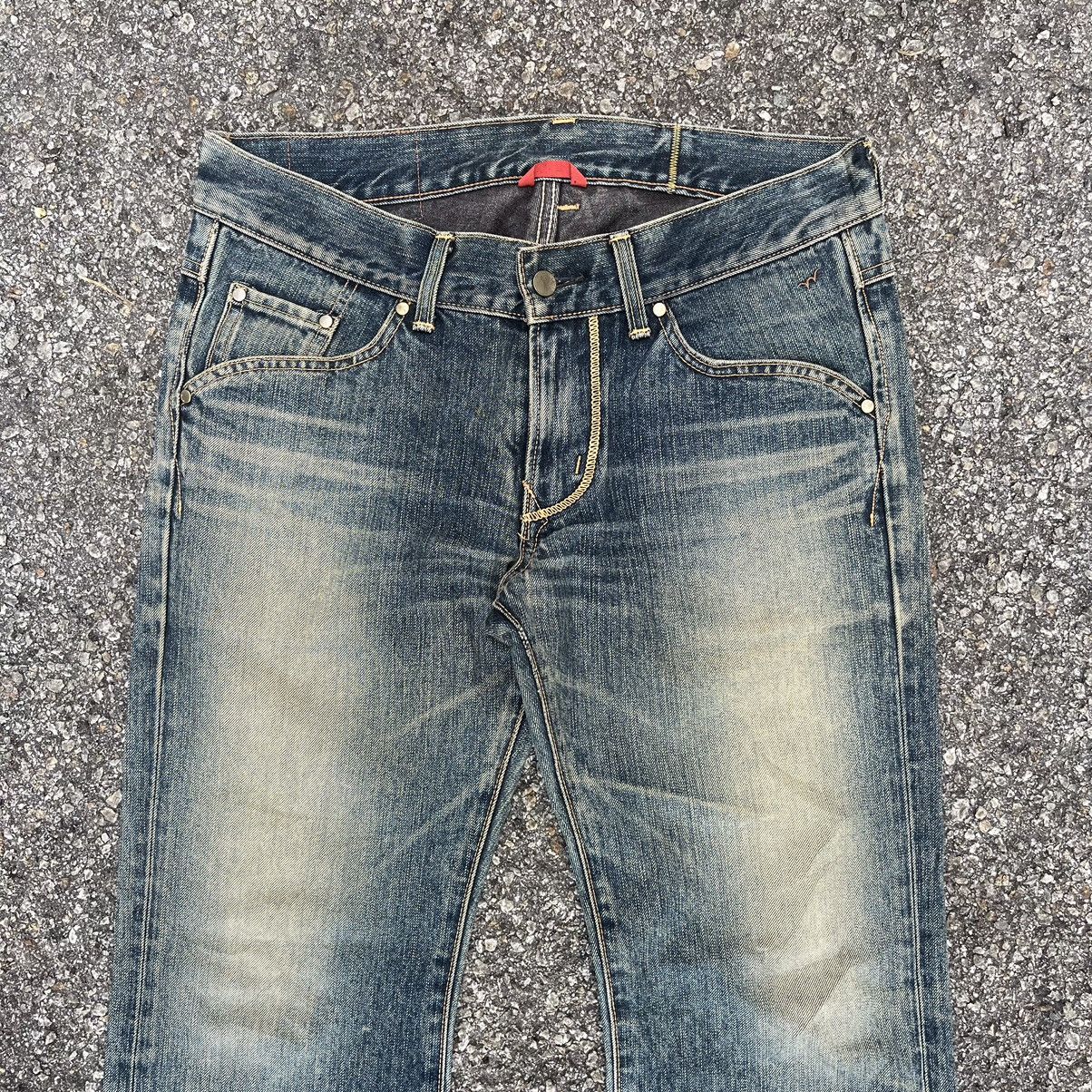 Hysteric Glamour Edwin 503 SS Flare Jeans Low Rise Japanese Denim Boot Cut Size US 31 - 4 Thumbnail