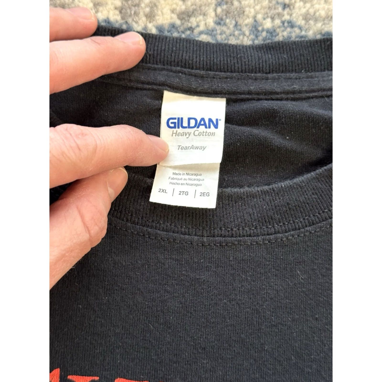 Gildan VINTAGE At The Gates To Drink From The Night Itself T Shirt 2XL Death Metal Band Music 2018 Black Size US XXL / EU 58 / 5 - 3 Thumbnail