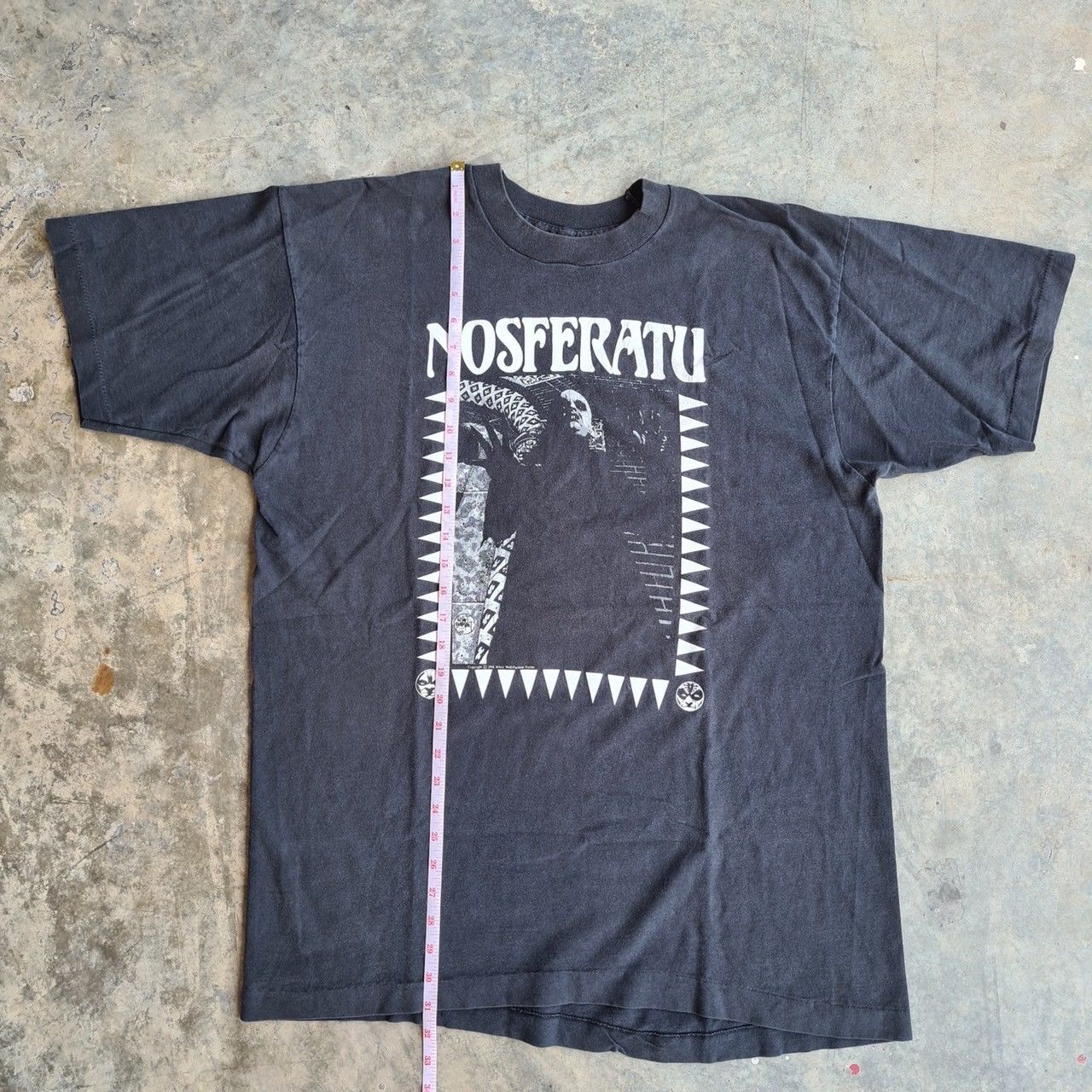 Other *RARE* 1991 NOSFERATU FADED DISTRESSED T-SHIRT VTG SINGLE Size US XL / EU 56 / 4 - 6 Thumbnail