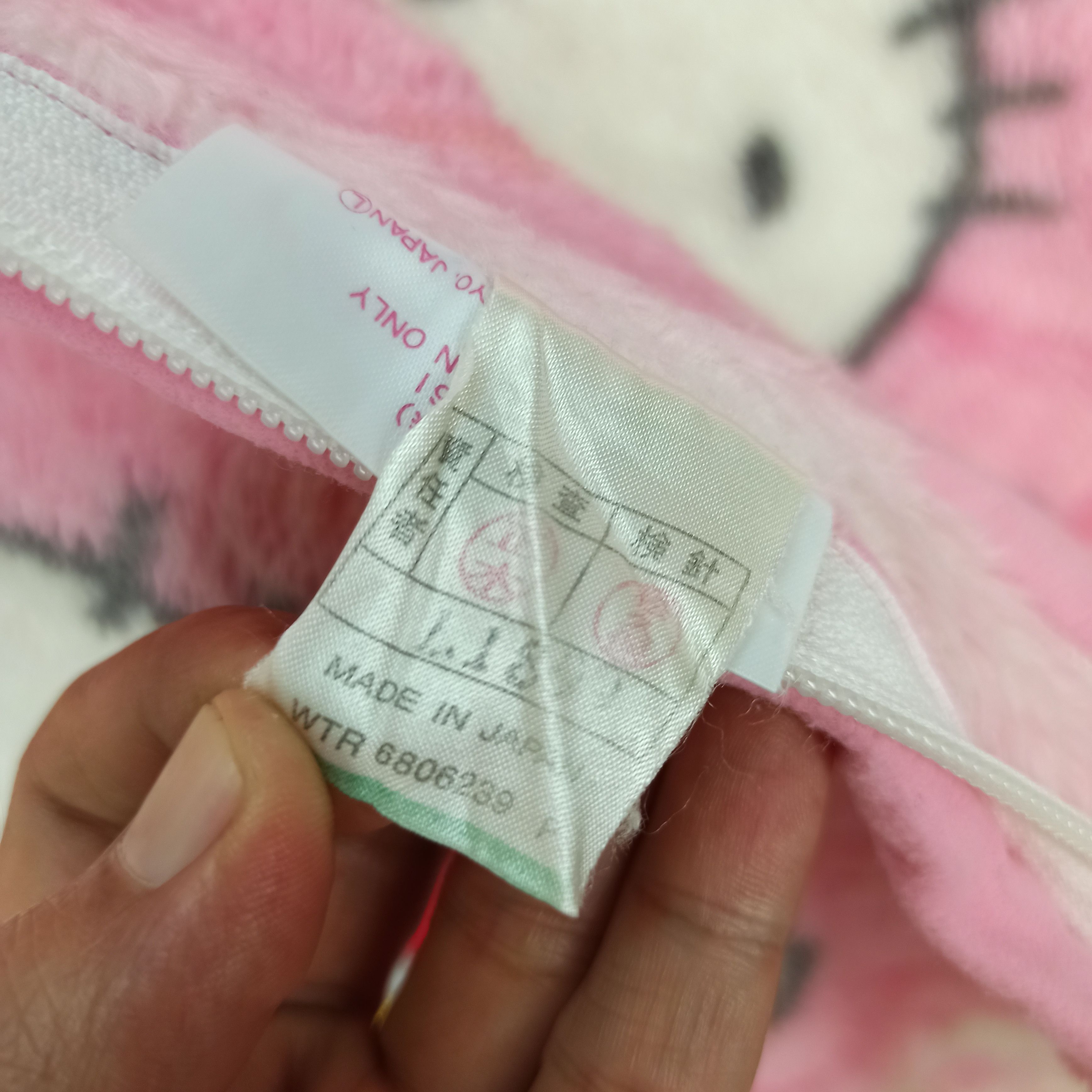 Cartoon Network Vintage Hello Kitty Fleece Fur Long Jacket Made in Japan Size XL / US 12-14 / IT 48-50 - 10 Thumbnail