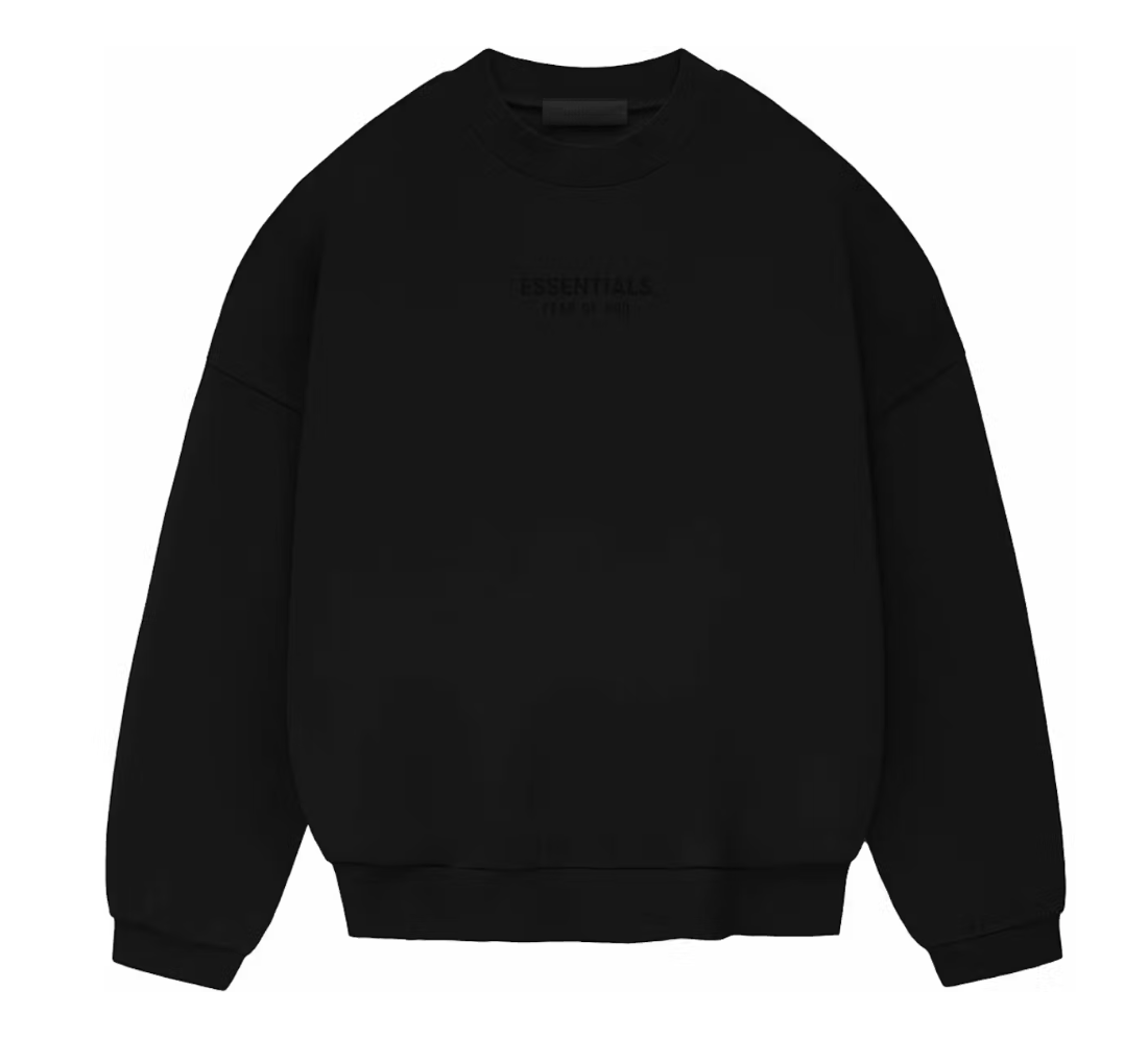 Essentials × Fear of God 🔥Fear of God Essentials Crewneck Jet