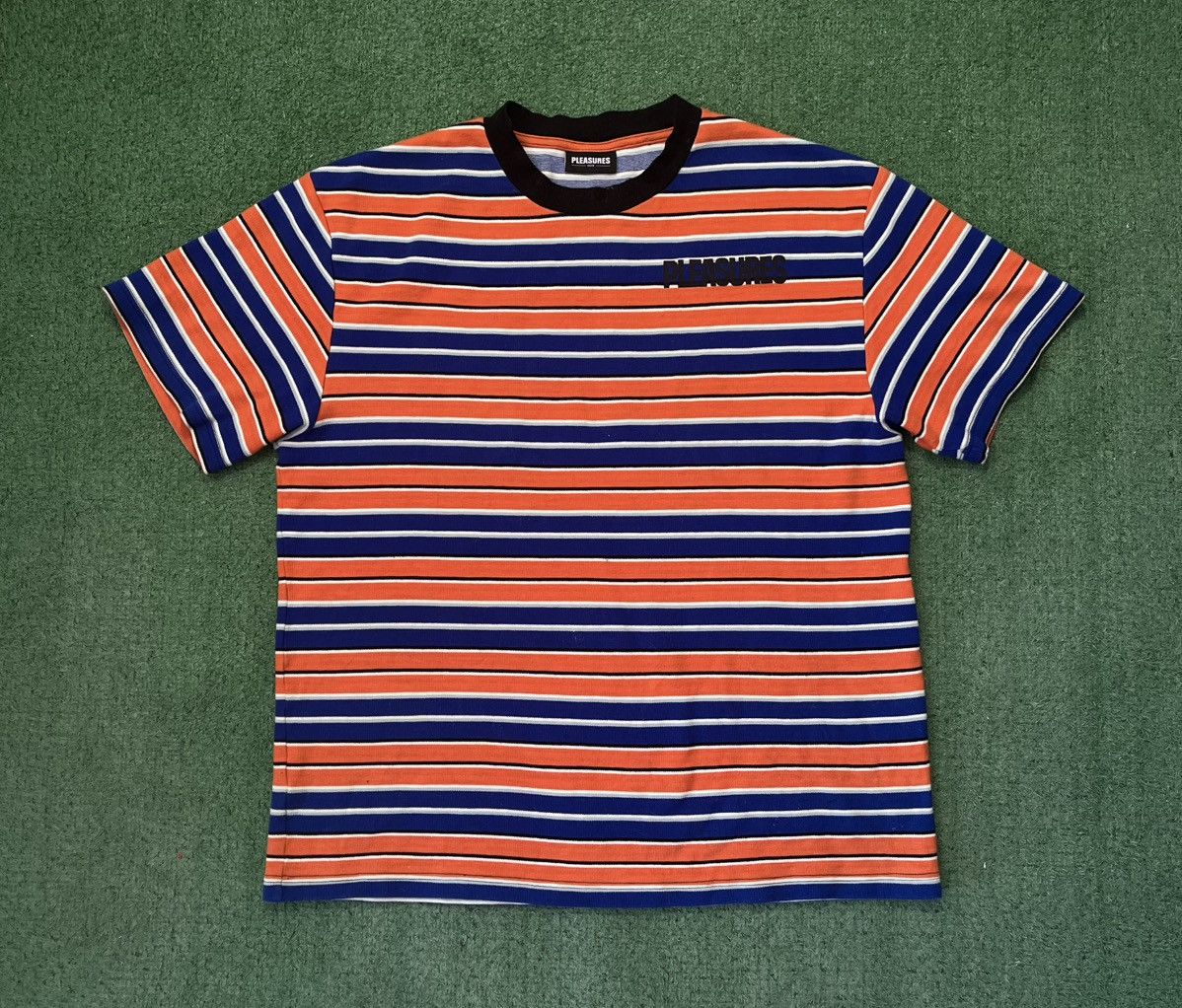 Pleasures Pleasures Striped Tee Print Oversize Size US XL / EU 56 / 4 - 2 Thumbnail