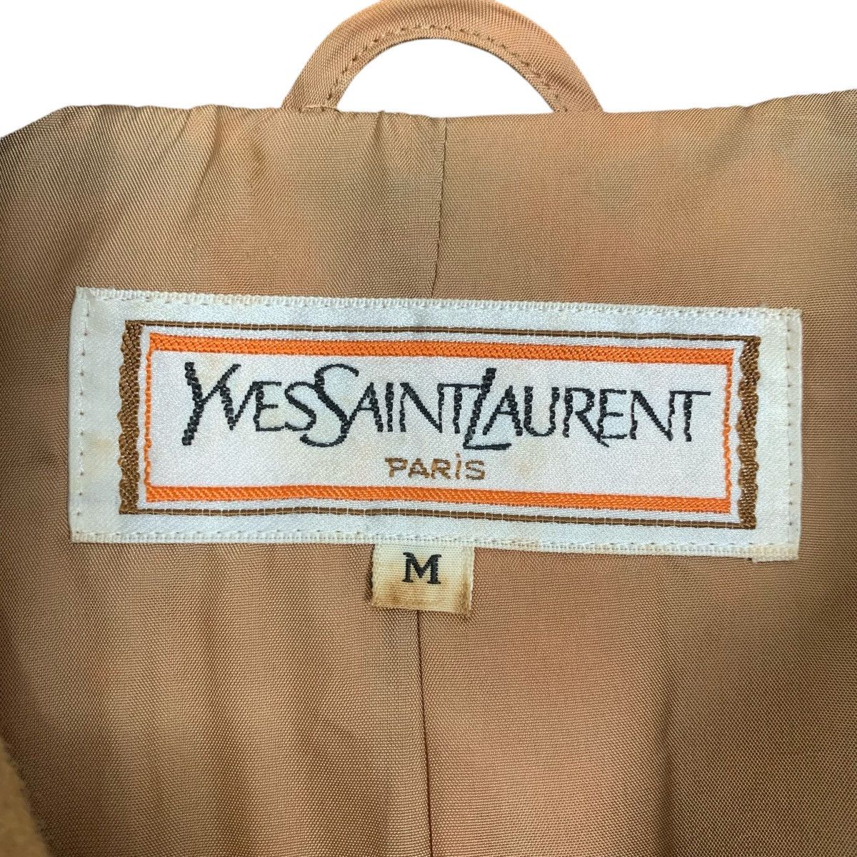 Designer Yves Saint Lauren YSL Designer Luxury vintage Long Coat Size S / US 4 / IT 40 - 17 Thumbnail
