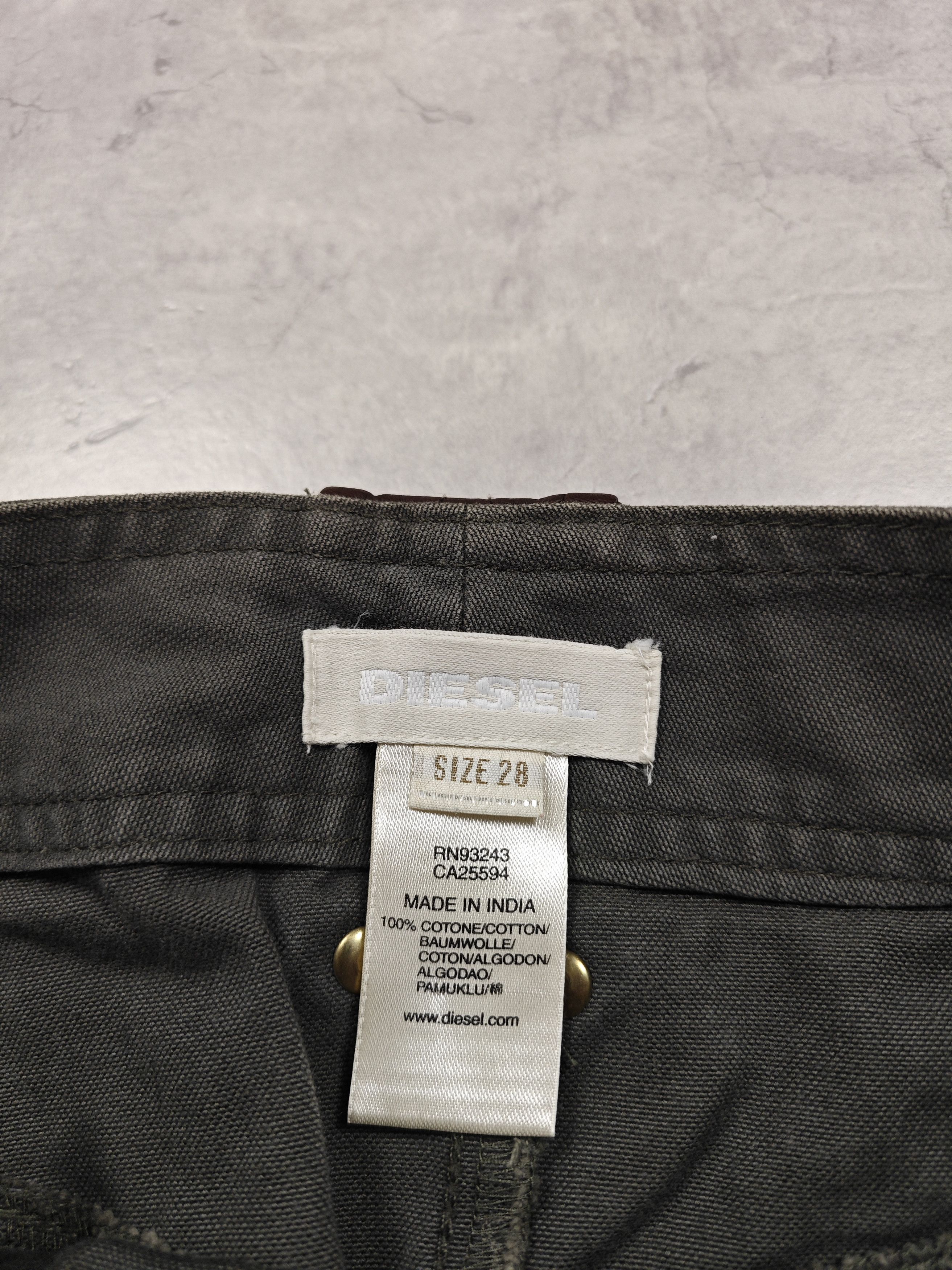 Diesel Diesel Vintage Avant Garde Skirt Size 27" / US 4 / IT 40 - 8 Thumbnail