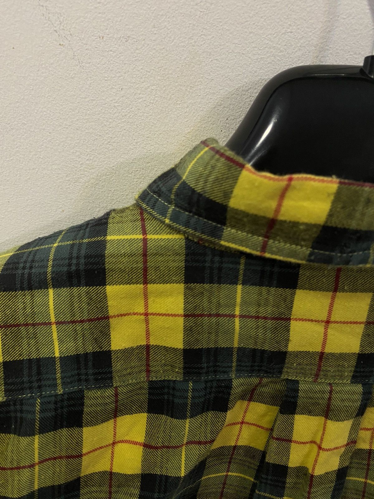 Yves Saint Laurent Plaid YSL Shirt Soft Logo Flannel Shirt Cotton Size US M / EU 48-50 / 2 - 8 Thumbnail
