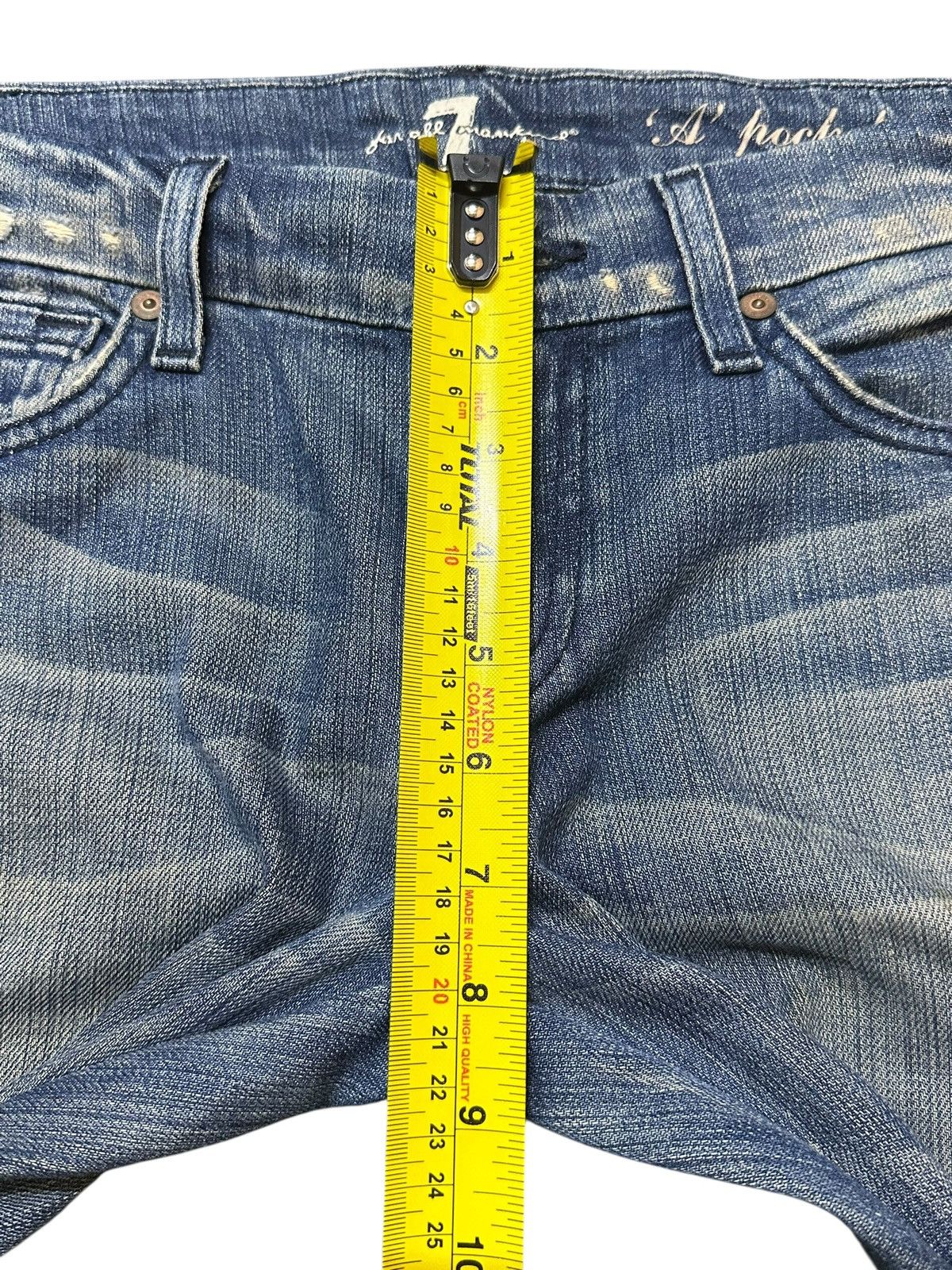 Japanese Brand Vintage Japanese Brand Blue Faded Wash Style Flare Jeans Size US 29 - 14 Thumbnail