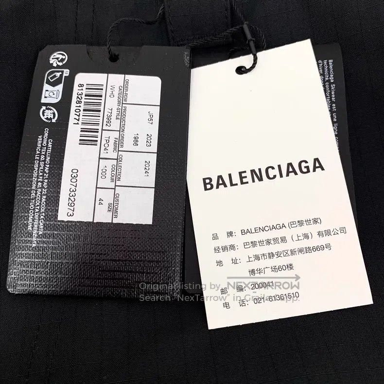 Balenciaga Balenciaga Black logo embroidery multi-pocket ski pants lo Size US 28 / EU 44 - 9 Thumbnail