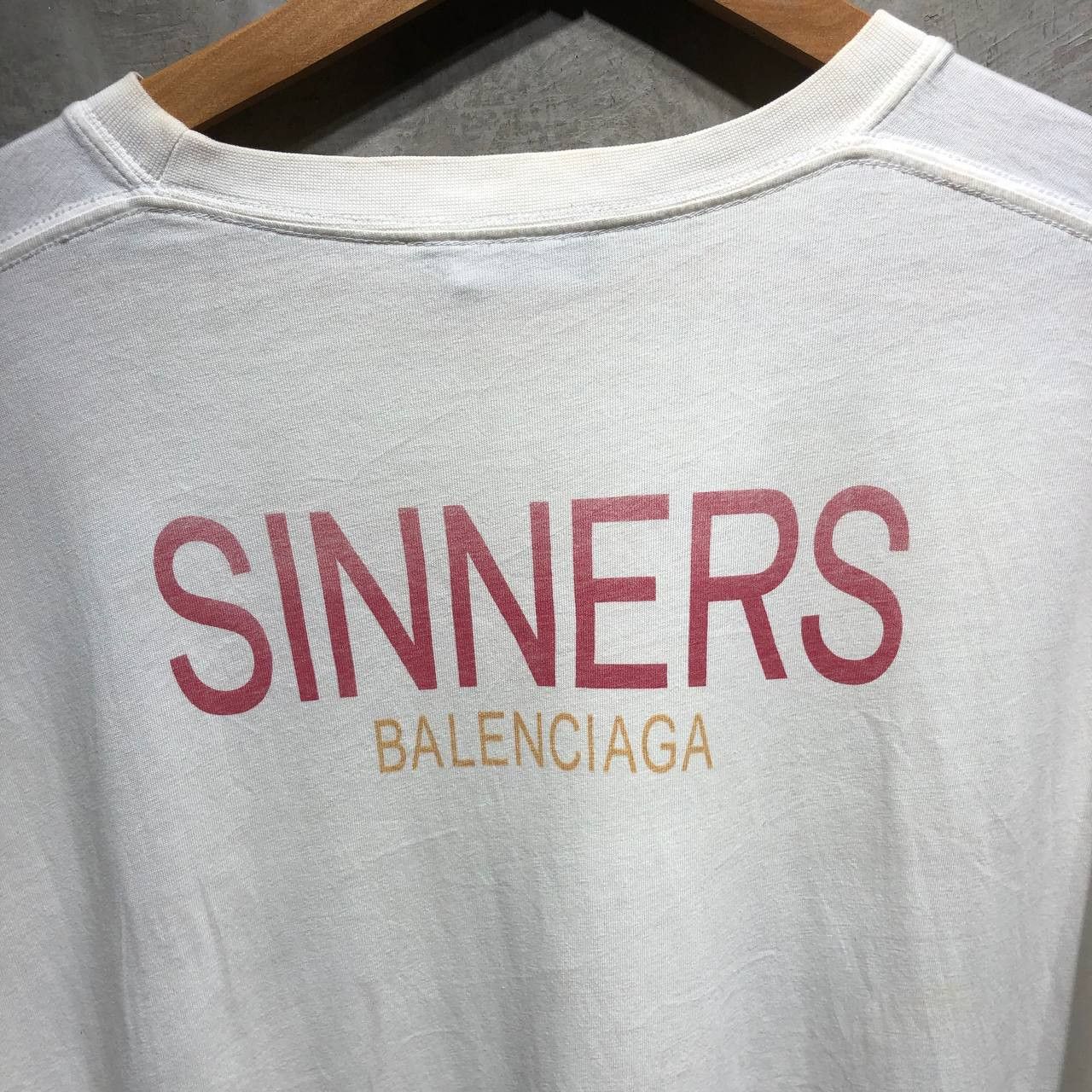 Balenciaga Balenciaga Sinners Tee Size US XL / EU 56 / 4 - 2 Thumbnail