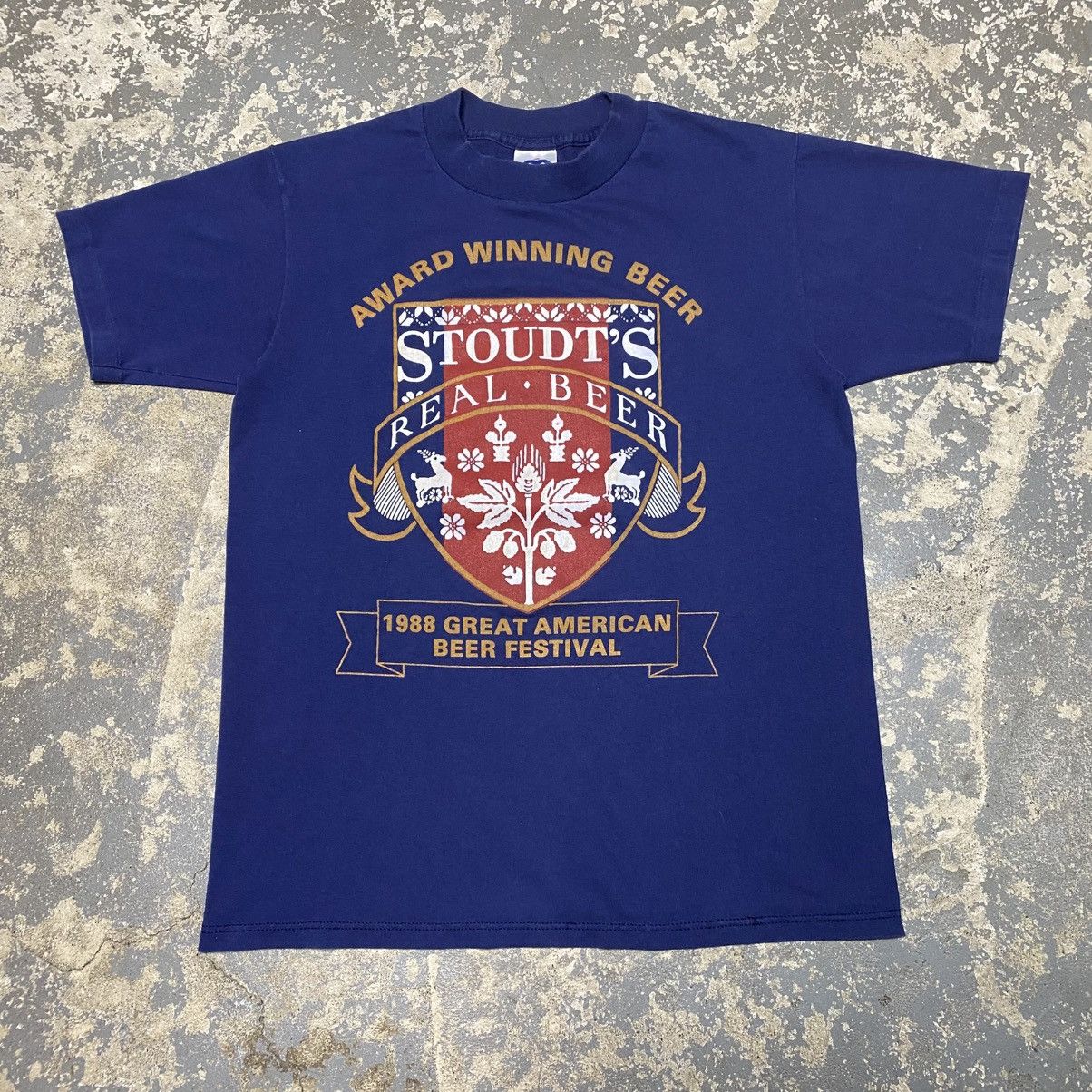 Japanese Brand × Vintage Vintage Great American Beer Festival 1988 Tshirt Size US L / EU 52-54 / 3 - 1 Thumbnail