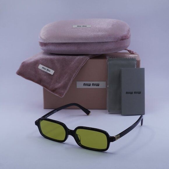 Miu Miu Miu Miu MU11ZSF 16K07O Sunglasses Black Frame, Lowest price! Size ONE SIZE - 11 Thumbnail