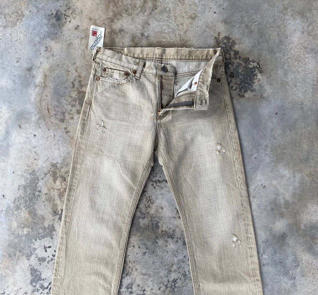 Studio D'Artisan VINTAGE STUDIO DARTISAN PRISONER DENIM DISTRESSED W28 Size US 28 / EU 44 - 15 Thumbnail
