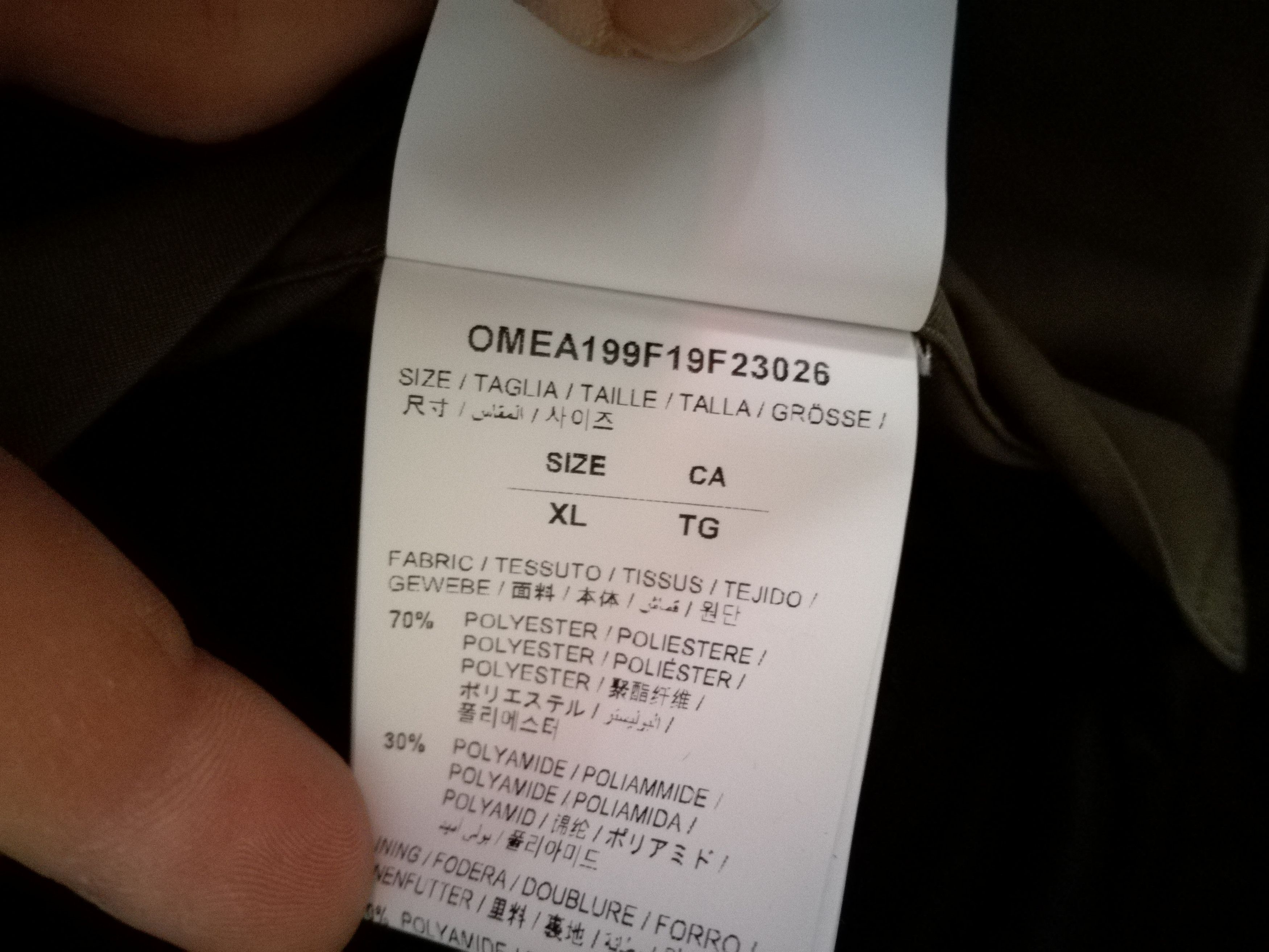 Off-White Off-White FW20 oversized military long coat XL Virgil Abloh Size US XL / EU 56 / 4 - 10 Thumbnail