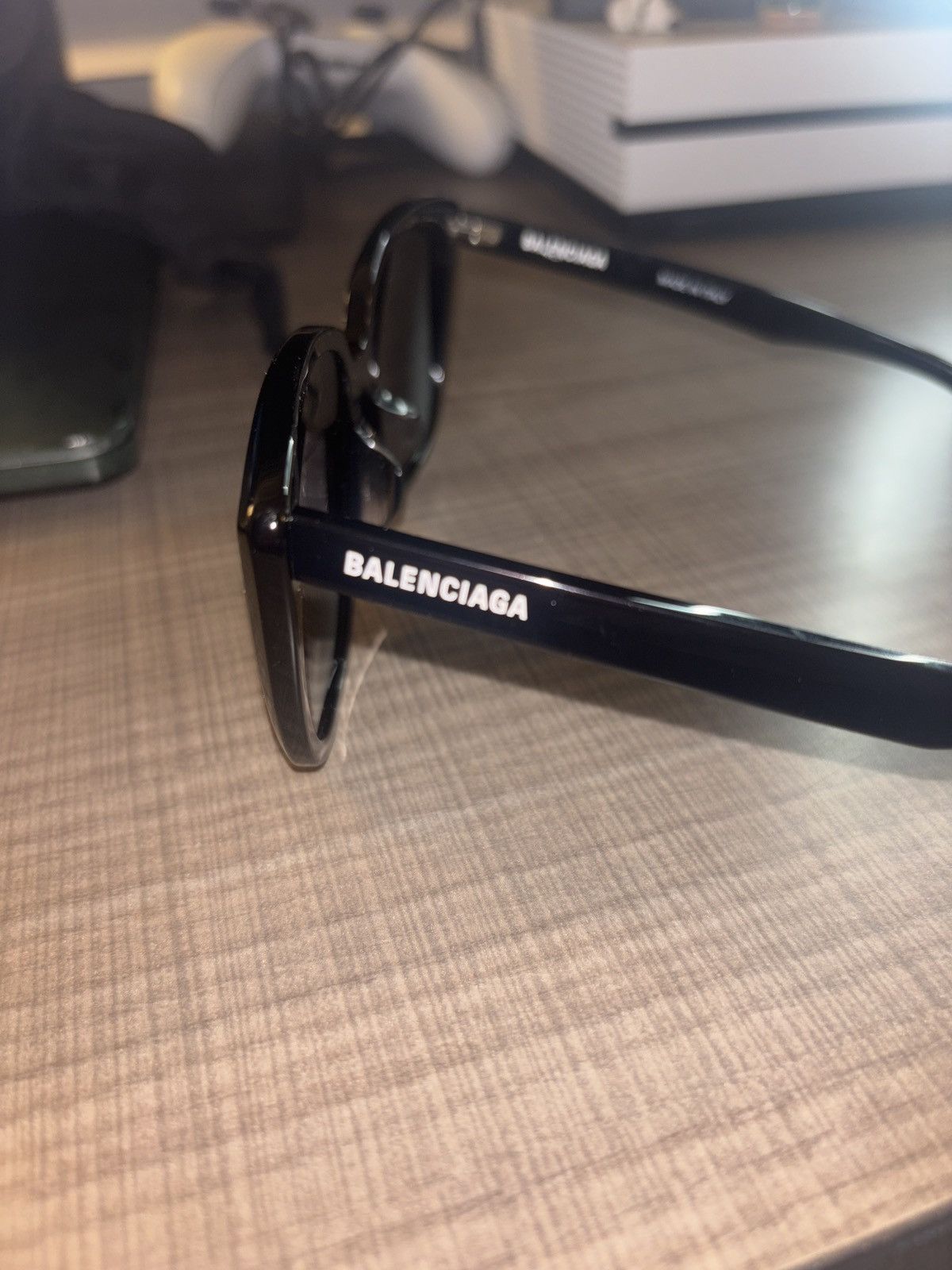 Balenciaga Balenciaga Black square sunglasses Size ONE SIZE - 5 Thumbnail