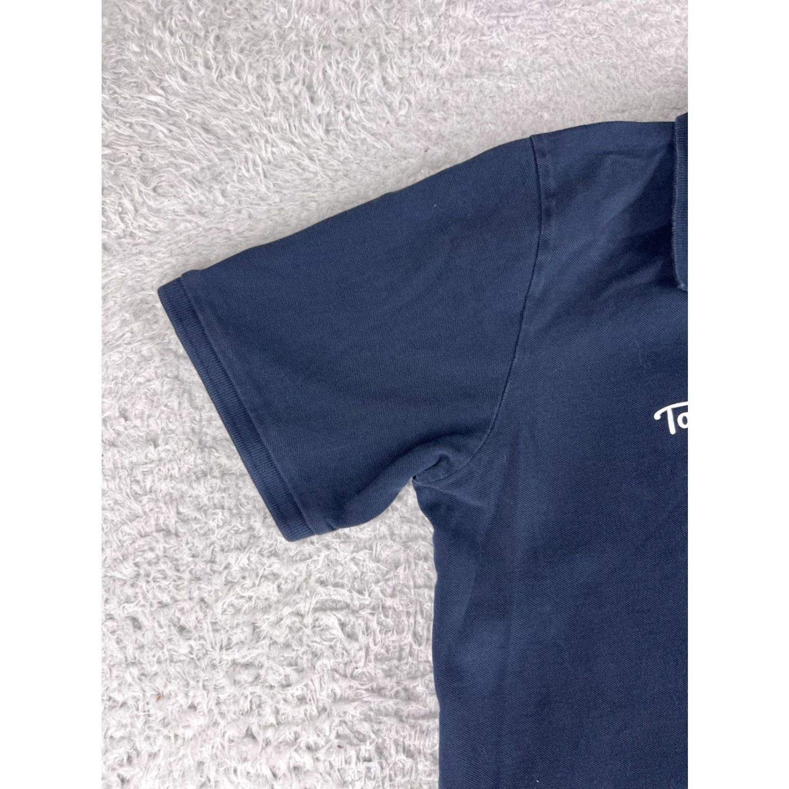 Vintage Butcher Of Blue Polo Shirt Mens Medium Blue Knit Casual Activewear 100% Cotton Size US M / EU 48-50 / 2 - 2 Thumbnail