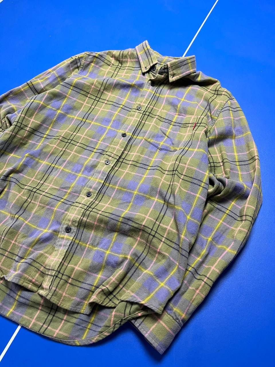 Supreme Supreme Tartan Flannel Shirt Size US L / EU 52-54 / 3 - 3 Thumbnail