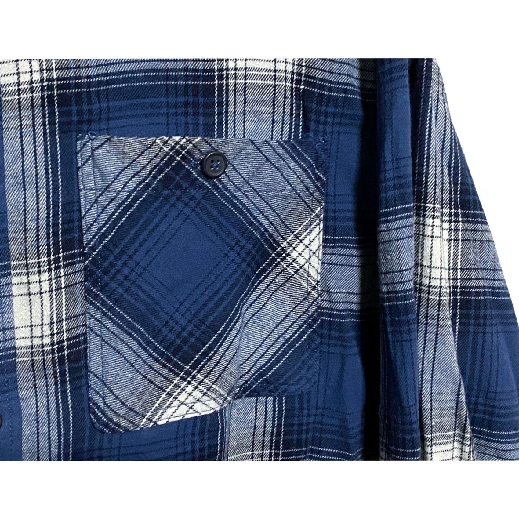 Vintage Boston Traders Flannel Plaid Button Down Shirt Mens L Classic Grunge Y2K Skater Size US L / EU 52-54 / 3 - 4 Thumbnail