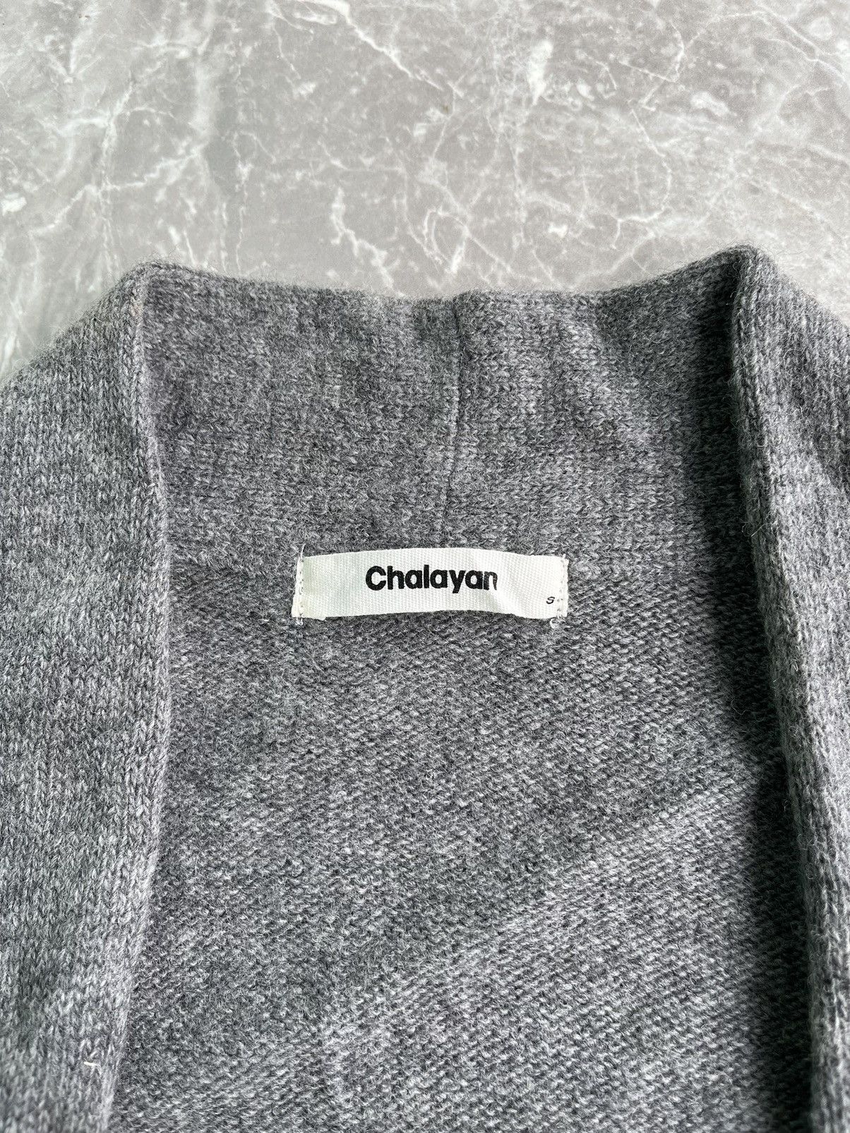 Hussein Chalayan Chalayan Woll Outwear Buttonles Long Sweat Size US L / EU 52-54 / 3 - 8 Thumbnail