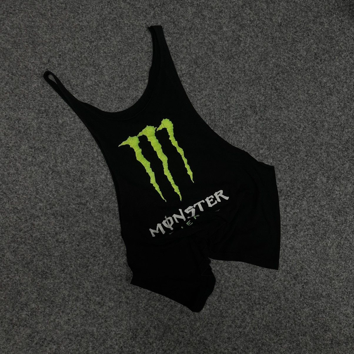 Gentle Monster VTG Very Spicy Rare Monster Energy Tank Top Sleeves Custom Size US XL / EU 56 / 4 - 1 Thumbnail