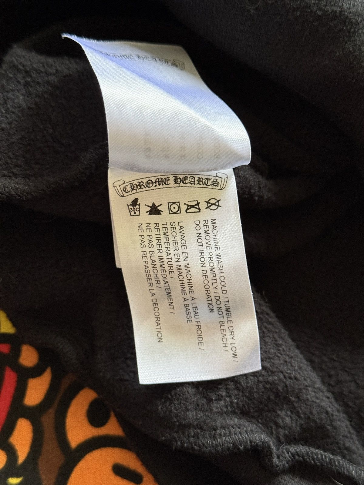 Chrome Hearts Chrome Hearts Black Charge Up Hoodie Size US S / EU 44-46 / 1 - 9 Thumbnail