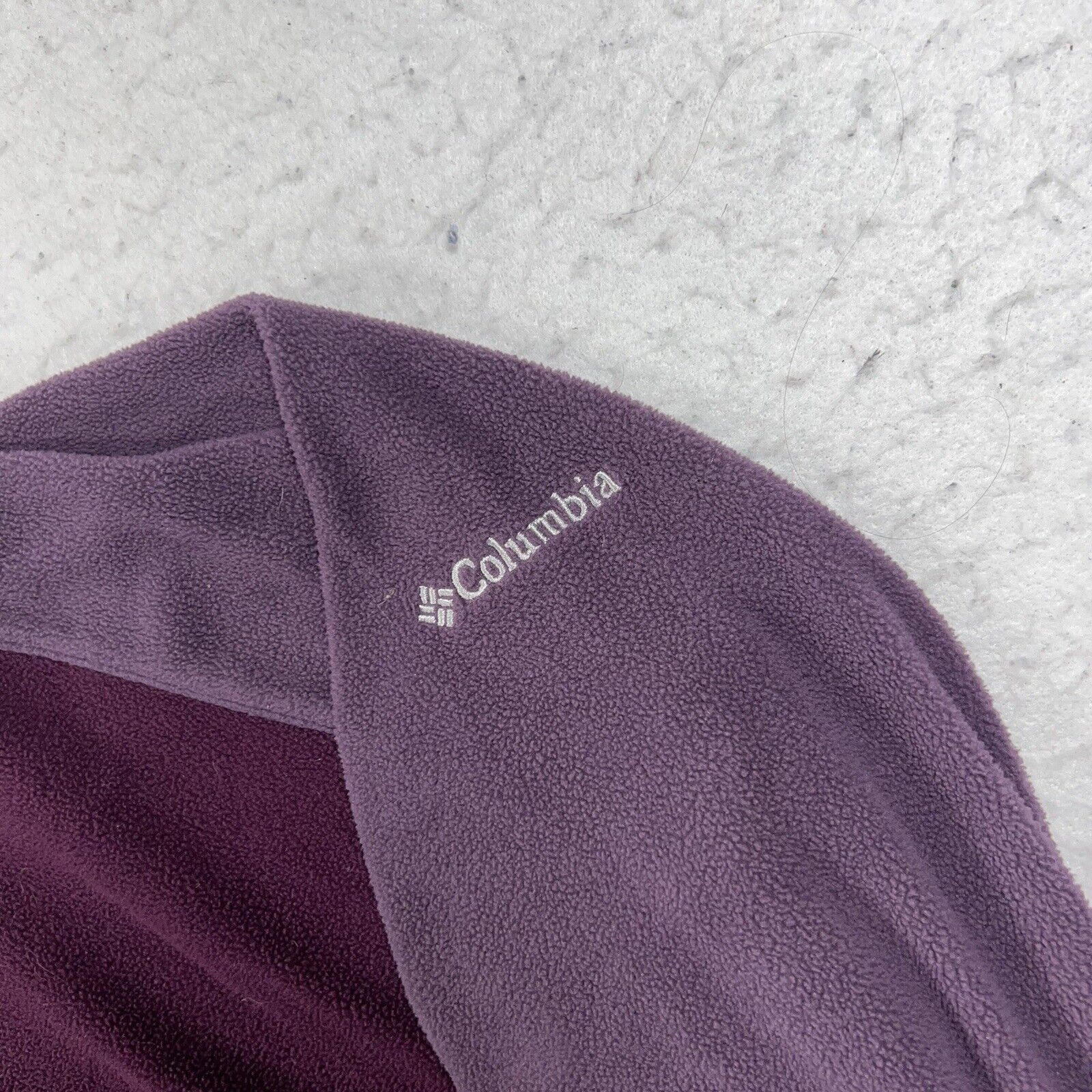 Columbia Columbia Sportswear 1/4 Zip Fleece Purple Sweatshirt Jacket Size L / US 10 / IT 46 - 4 Thumbnail