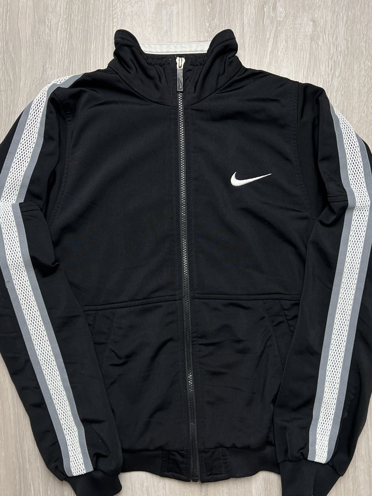 Nike Nike Vintage Zipper Olympic Jacket Central Swoosh y2k 90s Size US S / EU 44-46 / 1 - 3 Thumbnail