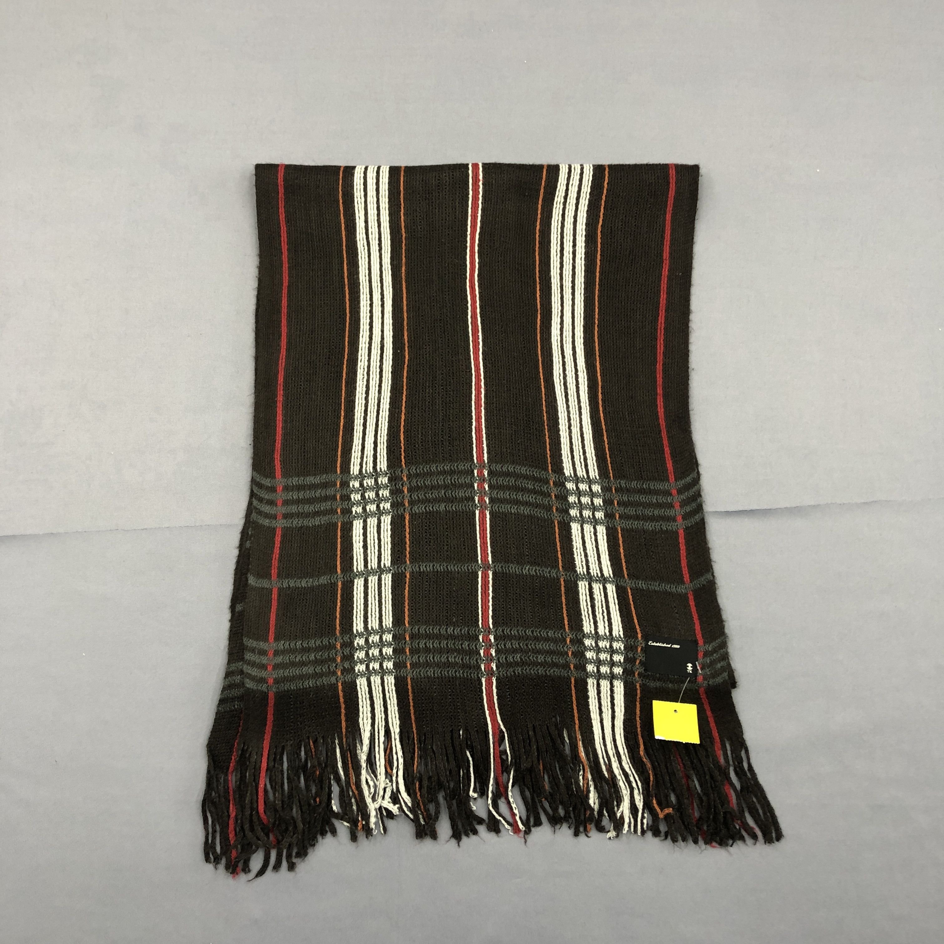 Japanese Brand Vintage Takeo Kikuchi Scarf Muffler Wool Cashmere Scarves. Size ONE SIZE - 2 Thumbnail