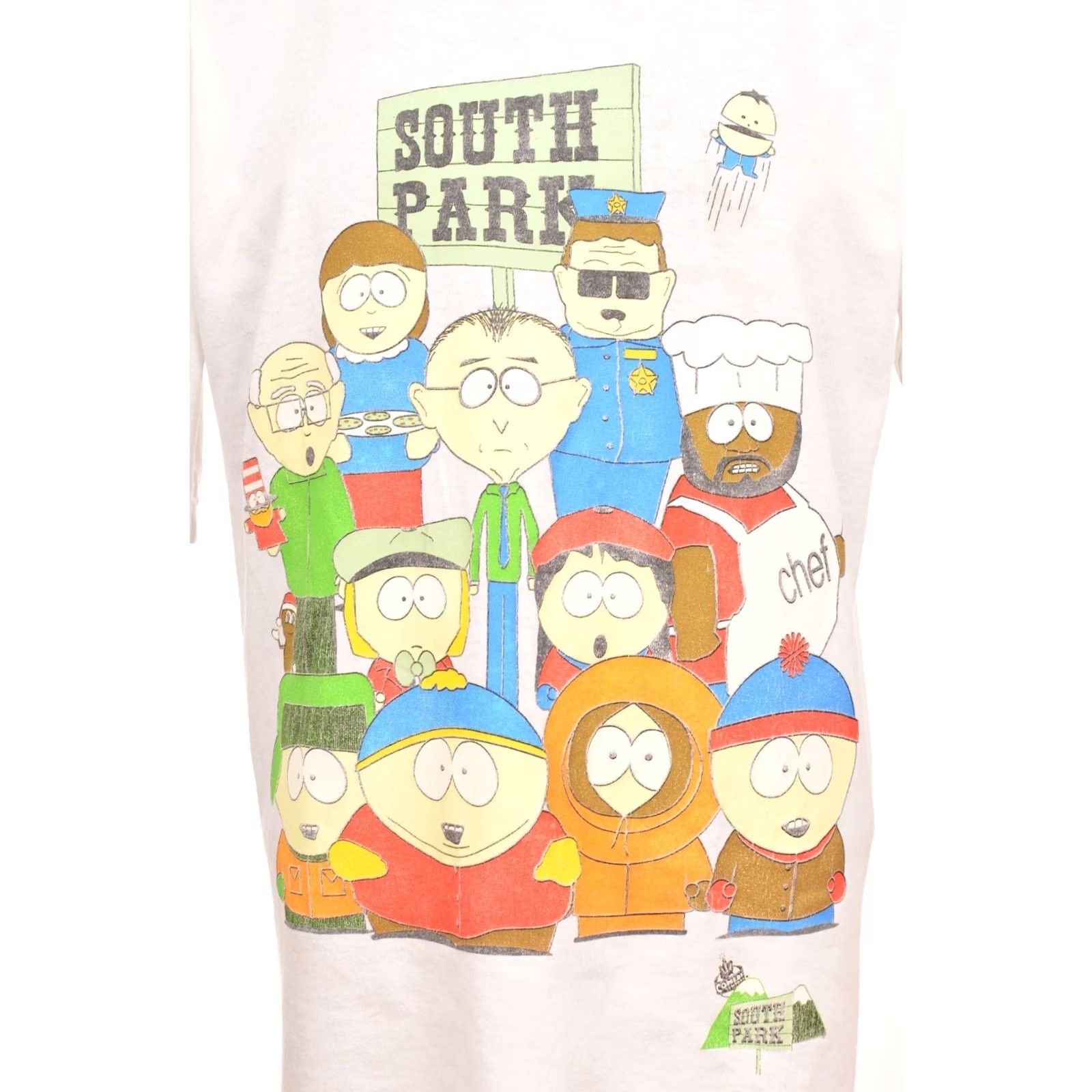 Vintage DDP Screen Stars South Park Characters Vintage T-Shirt Teen/Adult M White Shirt Mens Size US M / EU 48-50 / 2 - 2 Thumbnail
