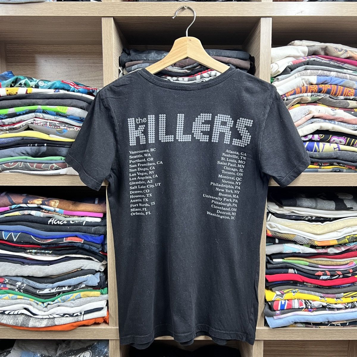 Band Tees THE KILLERS BAND TEE TOUR SIZE SMALL Size US S / EU 44-46 / 1 - 2 Thumbnail
