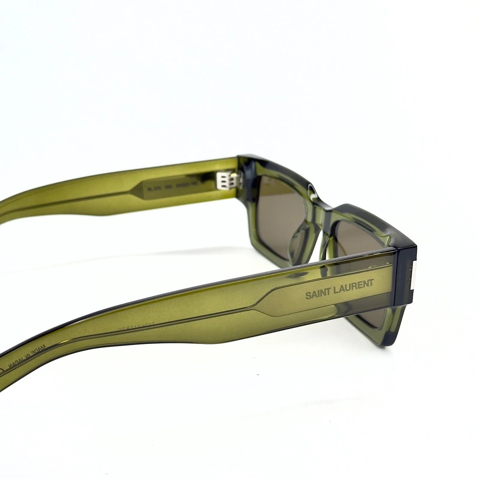 Yves Saint Laurent SAINT LAURENT Naked Wirecore SL 572 SL572 005 Sunglasses Size ONE SIZE - 7 Thumbnail