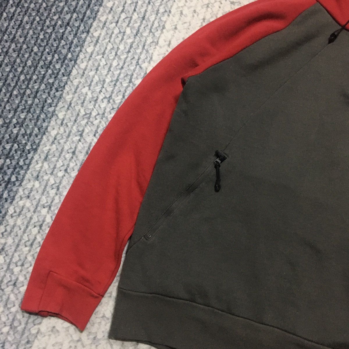 Nike × Nike ACG × Vintage 💥Rare💥 Distressed Vintage Nike Air Halfzipper Hoodies Size US S / EU 44-46 / 1 - 5 Thumbnail