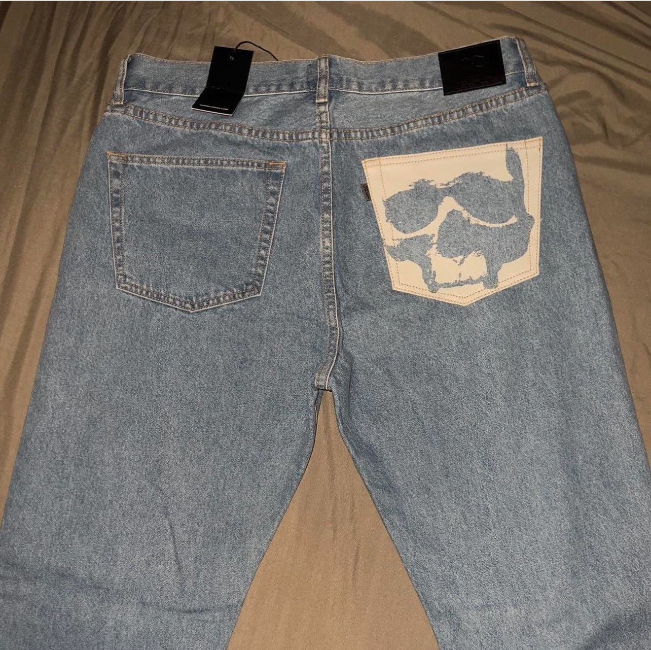 G59 Records G59 Skull Denim Jeans Size US 36 / EU 52 - 2 Thumbnail