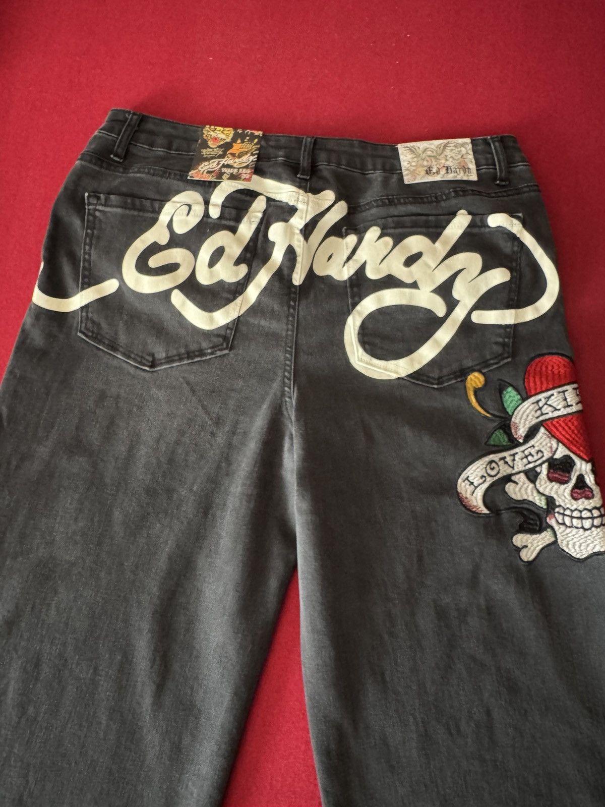 Ed Hardy × Vintage ED HARDY JEANS Size 32" / US 10 / IT 46 - 3 Thumbnail