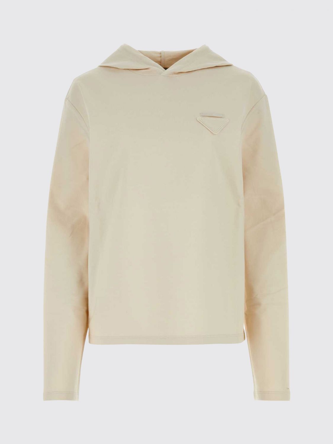 Prada Prada Sweatshirt Woman Natural Size S / US 4 / IT 40 - 1 Preview