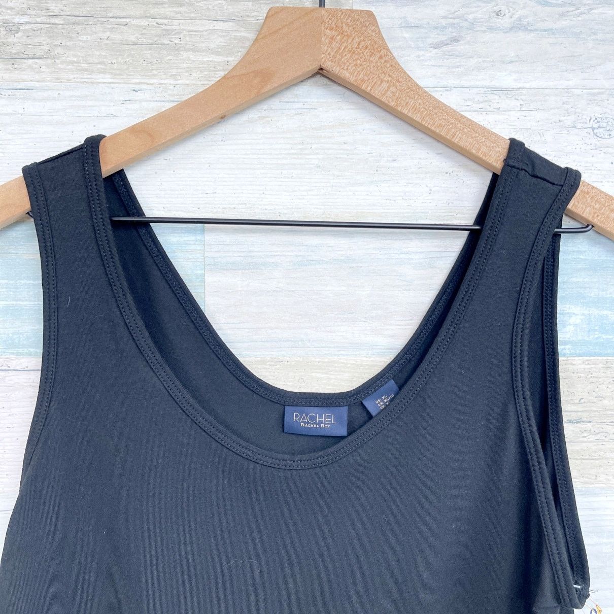 Other Rachel Roy Sleeveless Thong Bodysuit Black Round Neck XL Size XL / US 12-14 / IT 48-50 - 2 Thumbnail