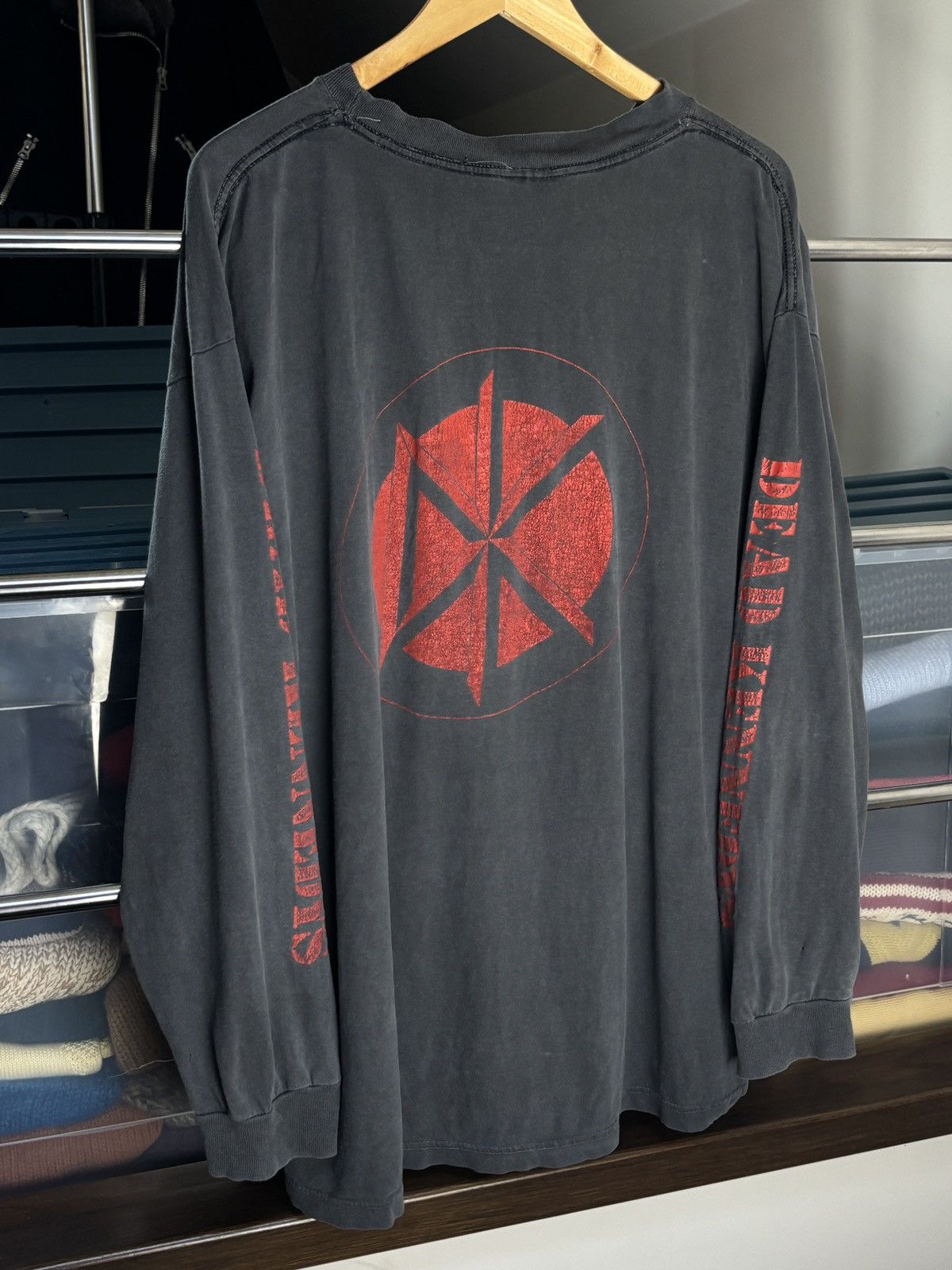 Dead Kennedys Dead Kennedys vintage trashed long sleeve band tees punk Size US XL / EU 56 / 4 - 6 Thumbnail