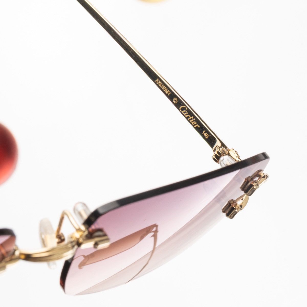 Cartier CARTIER CT0563O 001 SUNGLASSES Size ONE SIZE - 3 Thumbnail