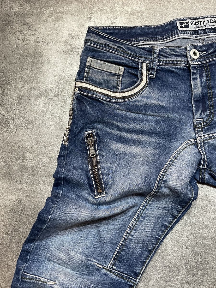 Vintage 🔥RARE🔥Vintage Y2K Denim Jeans Streetwear Rare Size US 31 - 7 Thumbnail