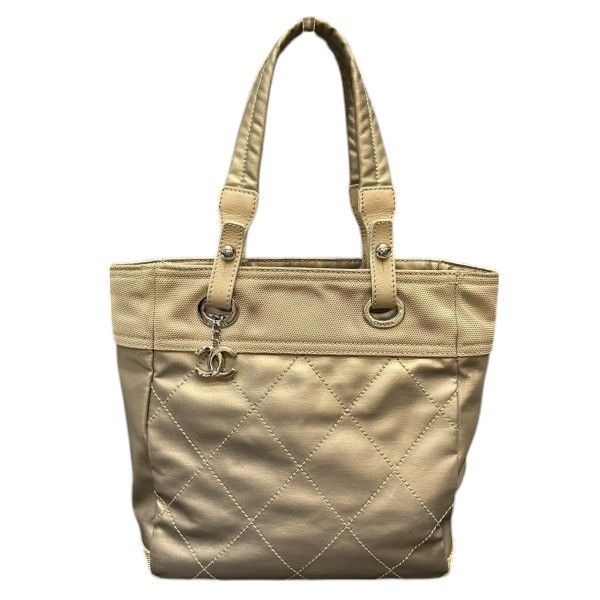 Chanel Chanel Paris Biarritz PVC Canvas Tote Bag Canvas Tote Bag