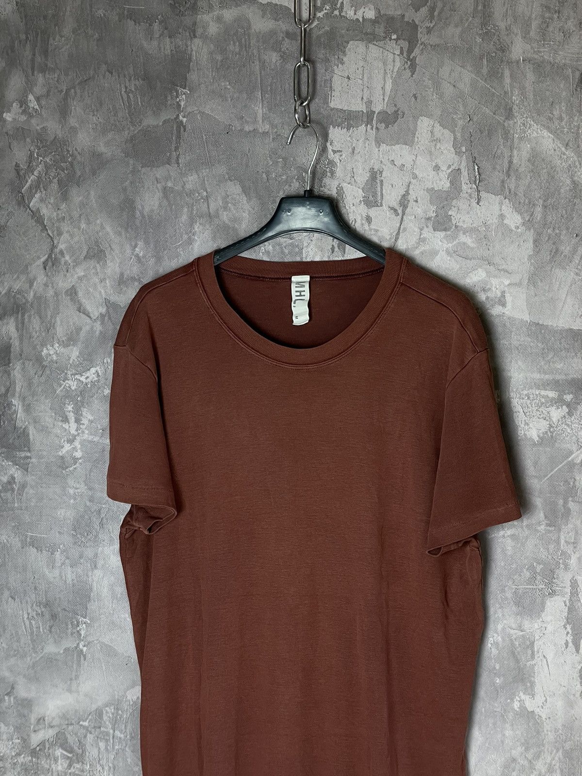 Designer × Japanese Brand × Margaret Howell MARGARET HOWELL MHL HEAVY COTTON MINIMAL T SHIRT Size US M / EU 48-50 / 2 - 2 Thumbnail