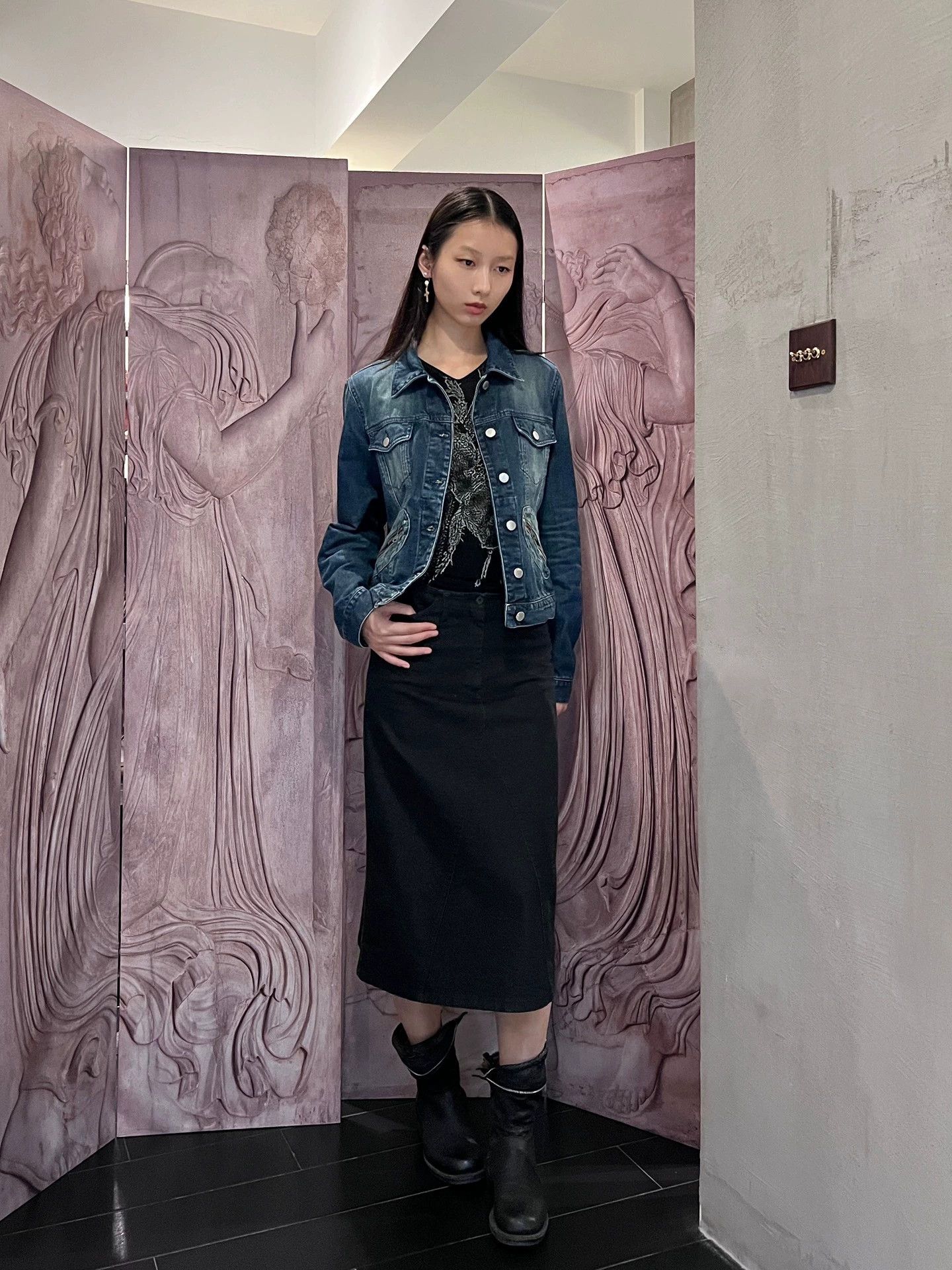 Miss Sixty MISS SIXTY Vintage Zipper Slim Denim Jacket M Size M / US 6-8 / IT 42-44 - 2 Thumbnail