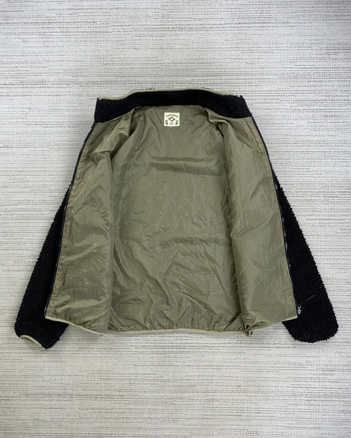 Japanese Brand Vintage Titicaca Retro Style Sherpa Zipper Jacket Size US XL / EU 56 / 4 - 7 Thumbnail