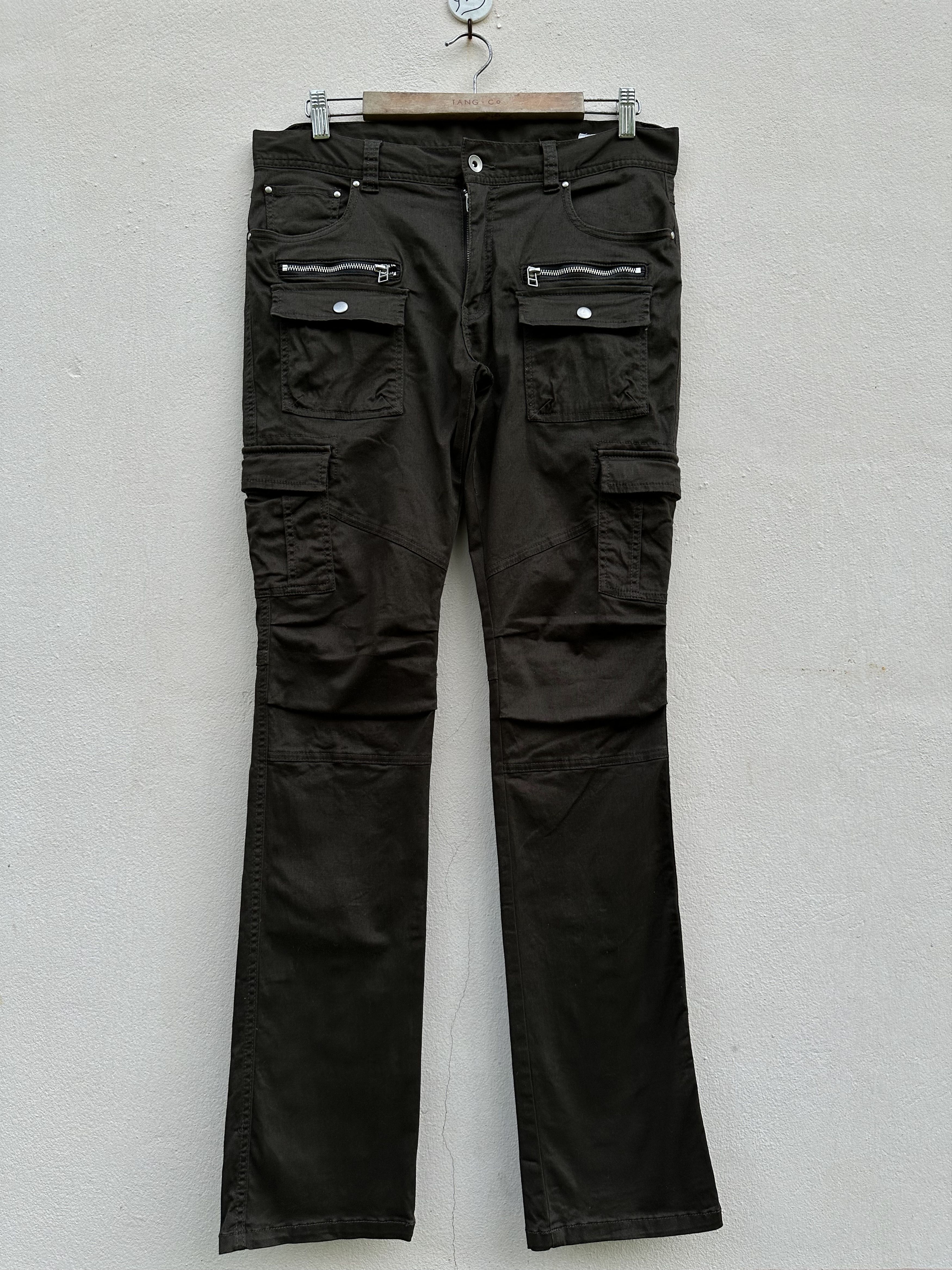 If Six Was Nine Vintage Semantic Design Zipper Seditionaries Cargo Pant Size US 34 / EU 50 - 1 Thumbnail