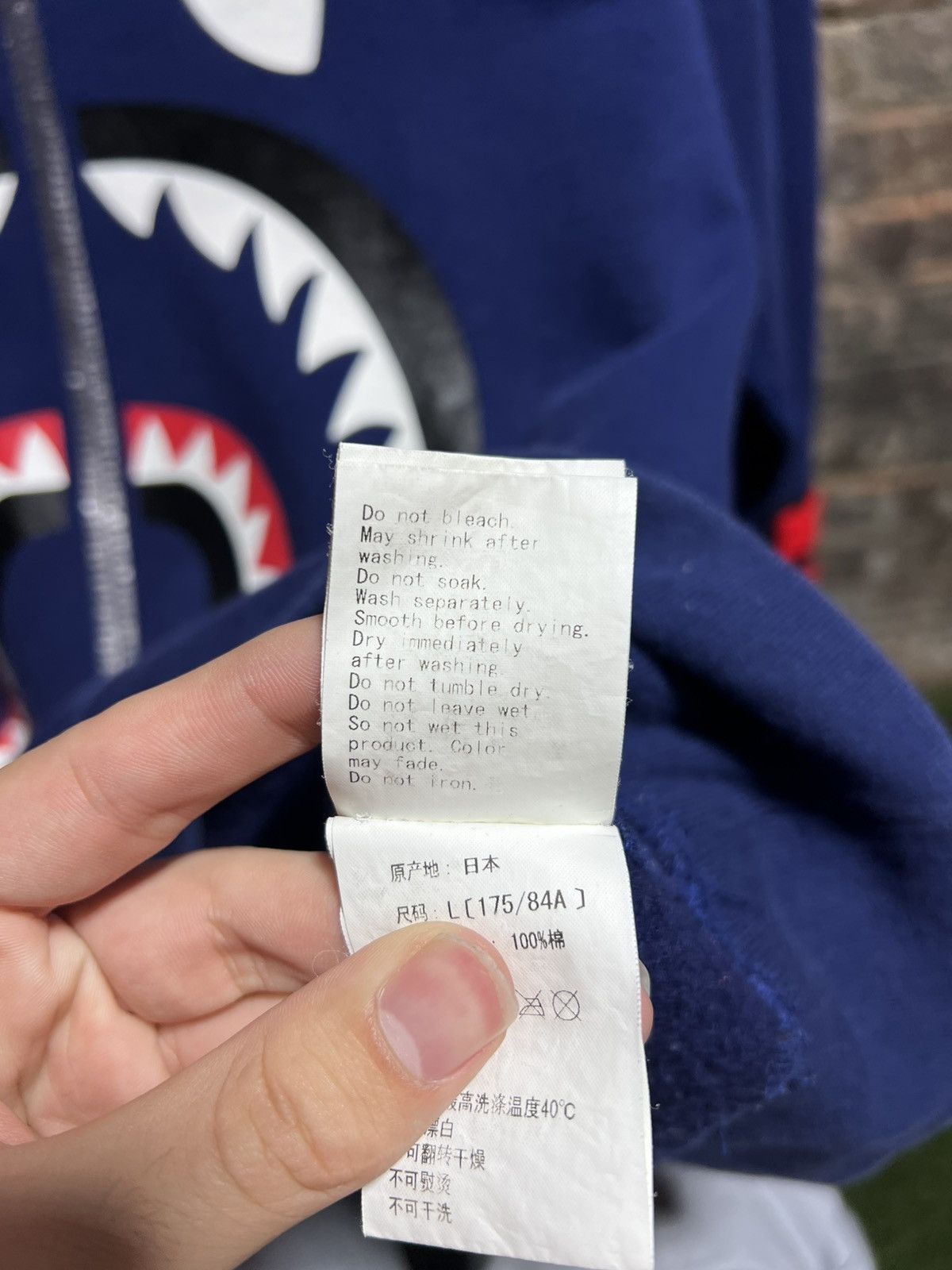 Bape Bape Shark Crewneck Size US L / EU 52-54 / 3 - 6 Thumbnail