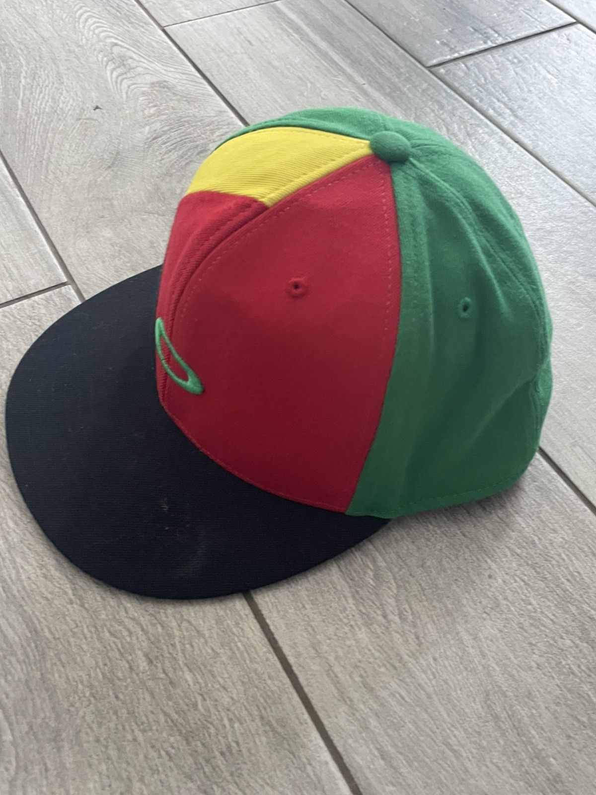 Oakley × Vintage Oakley big logo rap street fashion big logo cap Y2K Size ONE SIZE - 3 Thumbnail