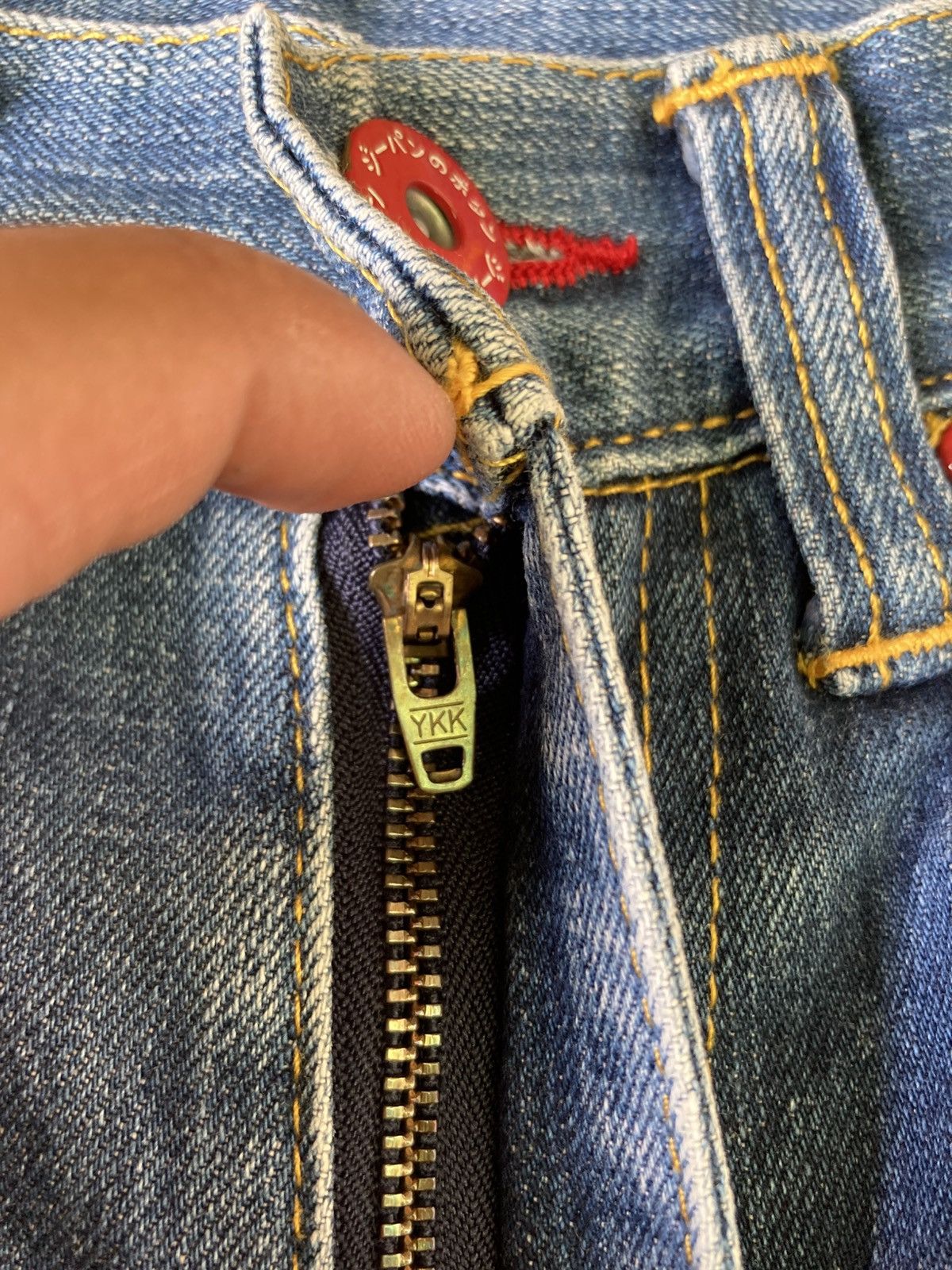 Japanese Brand Cune Japan Blue Mascot Relaxed Fit Denim Jeans Size US 28 / EU 44 - 11 Thumbnail