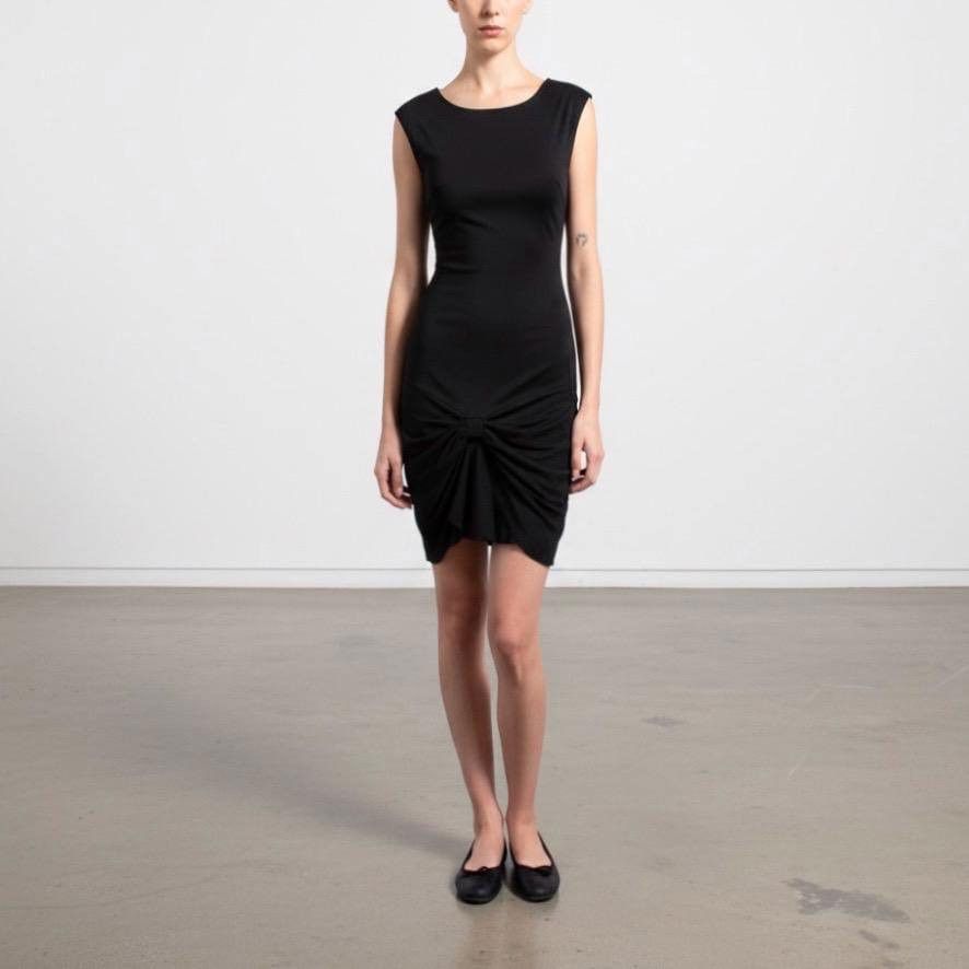 Other The Cop Copine Draped Sleek Dress Size ONE SIZE - 3 Thumbnail